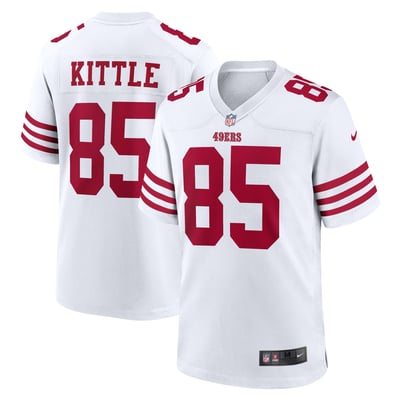 Camiseta Nike Game de la 2ª equipación del San Francisco 49ers - Blanco - George Kittle - Hombre
