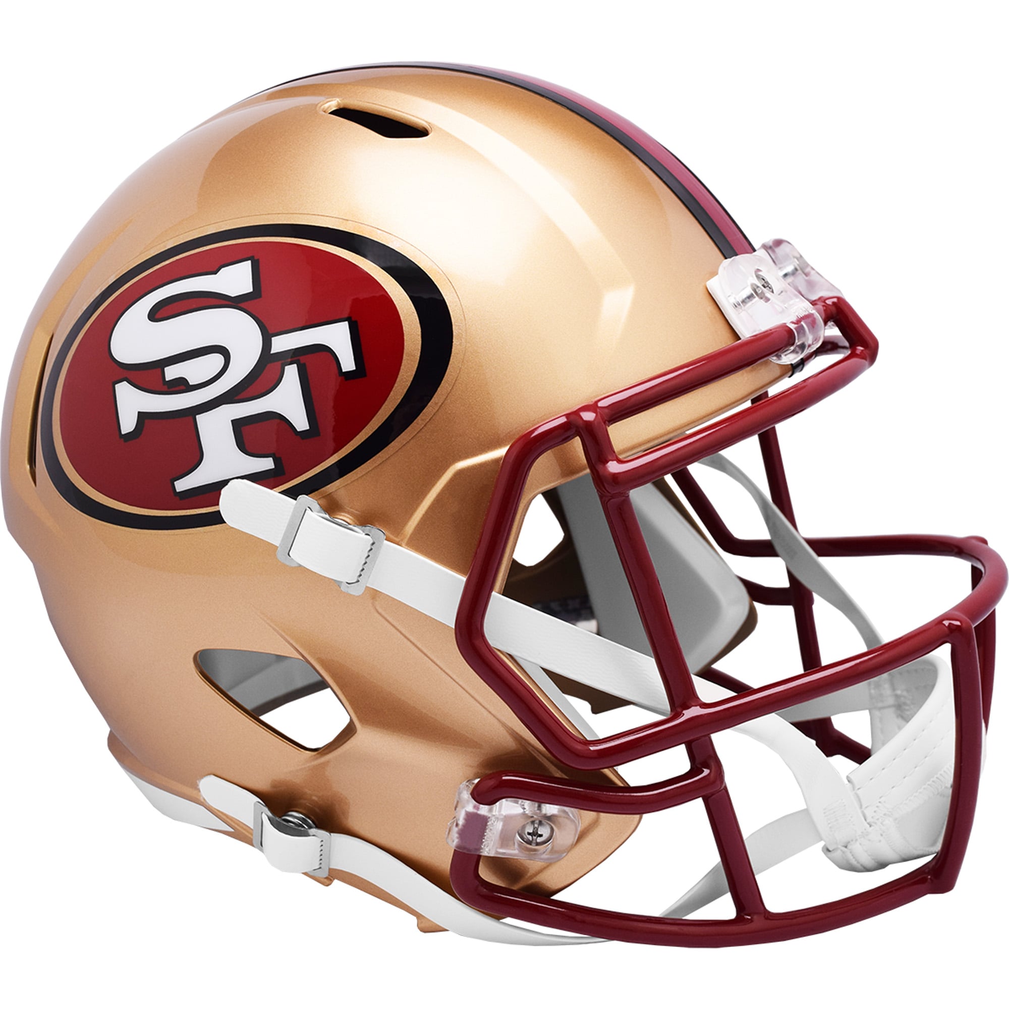 Casque réplique rétro Speed ​​des 49ers de San Francisco (1996-2008)