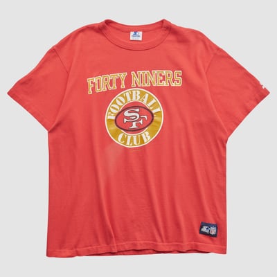 San Francisco 49ers Starter 1988 T-shirt - Red - L by Fanatics Real Vintage