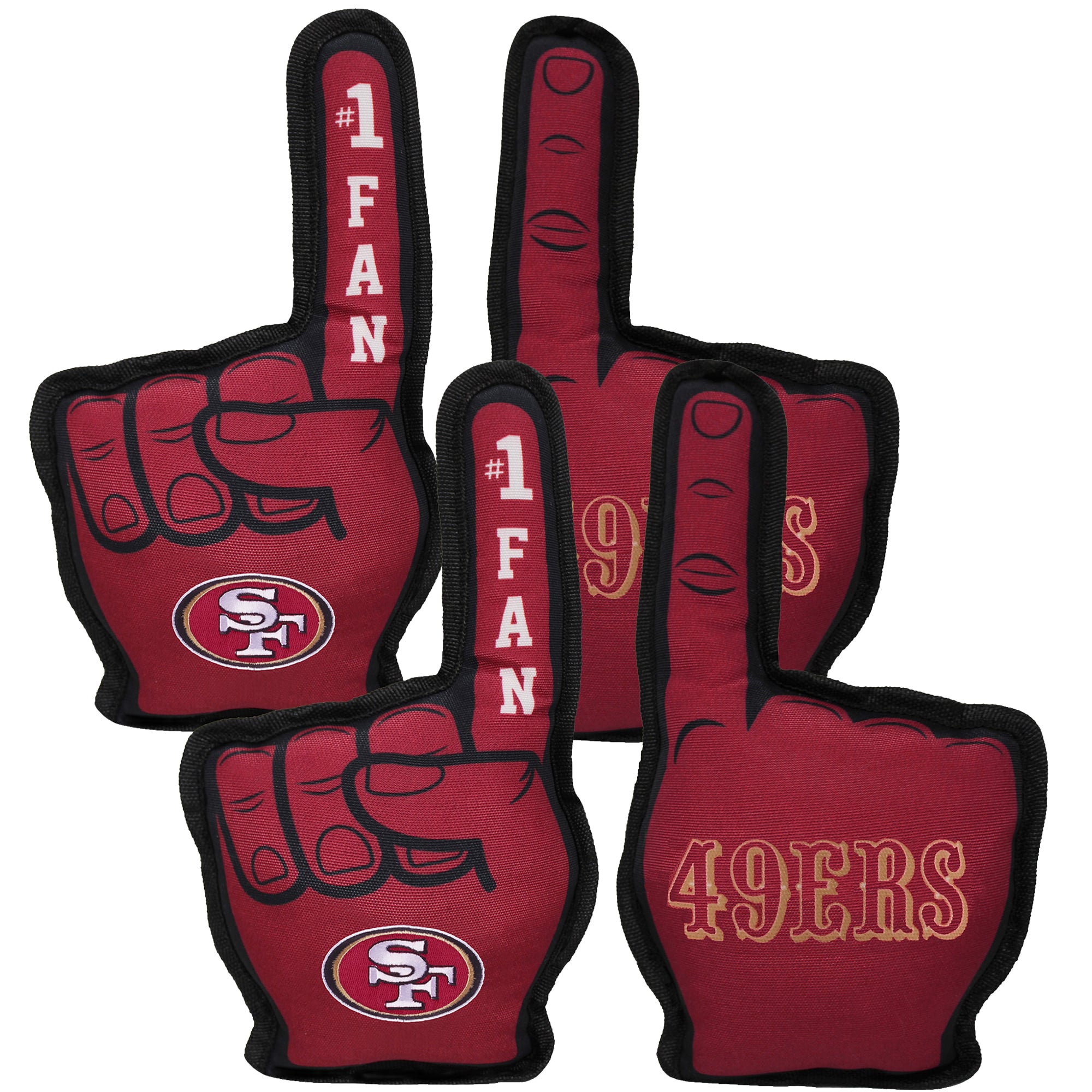 Ensemble de deux jouets des 49ers de San Francisco