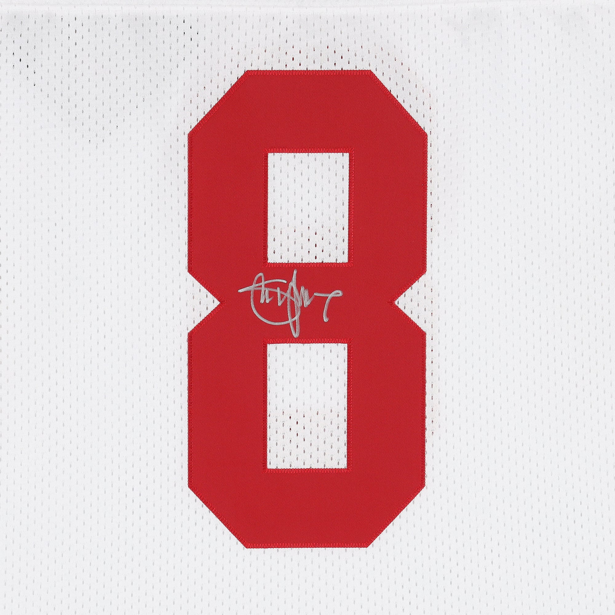 Maillot authentique Mitchell & Ness blanc autographié par Steve Young des 49ers de San Francisco (1994)