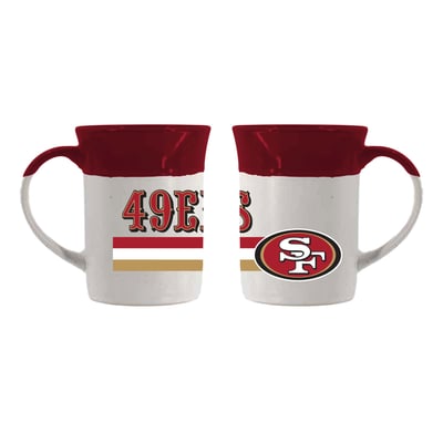 San Francisco 49ers The Memory Company 15oz. Ceramic Speckled Mug