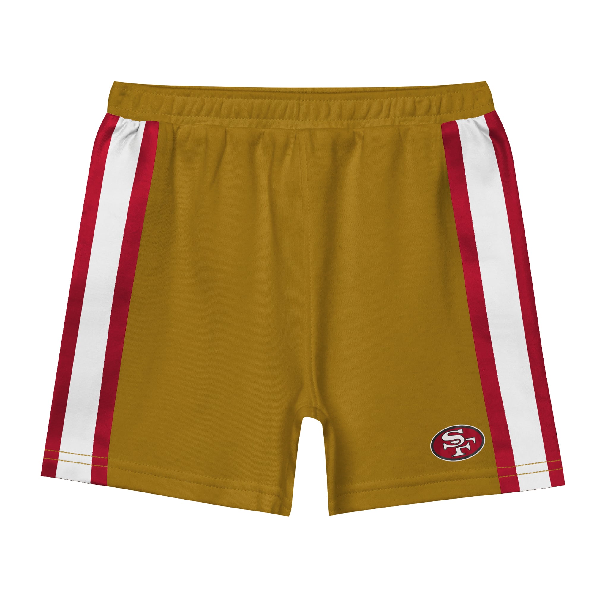 Ensemble short Mitchell & Ness Joe Montana Scarlet San Francisco 49ers Playmaker pour tout-petit