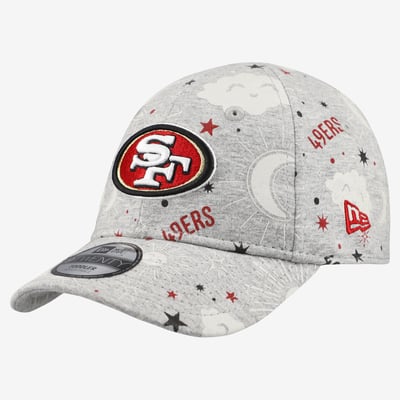San Francisco 49ers New Era Toddler Sky 9TWENTY Adjustable Hat - Heather Gray
