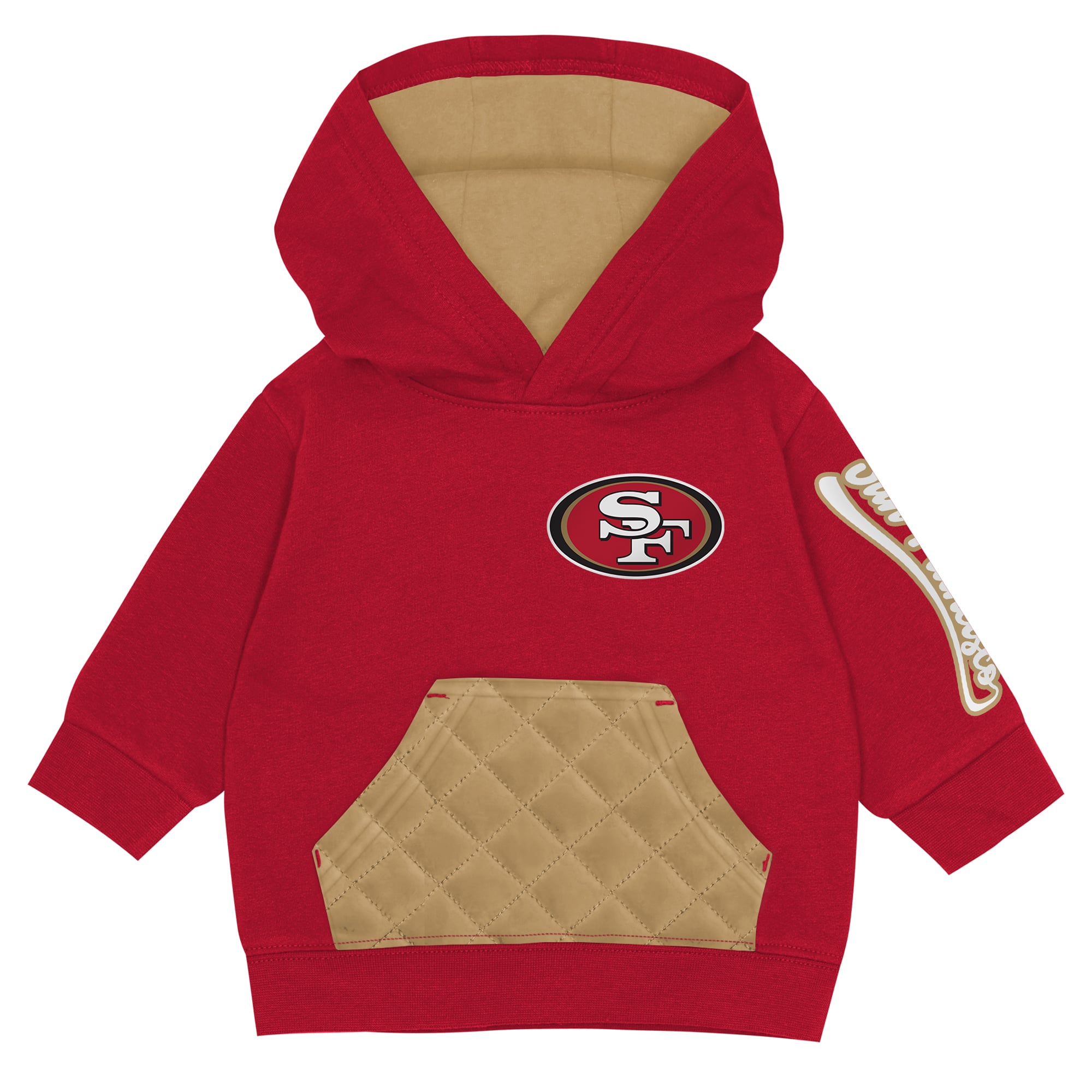 Ensemble sweat à capuche et pantalon en polaire Outerstuff Scarlet San Francisco 49ers pour tout-petit