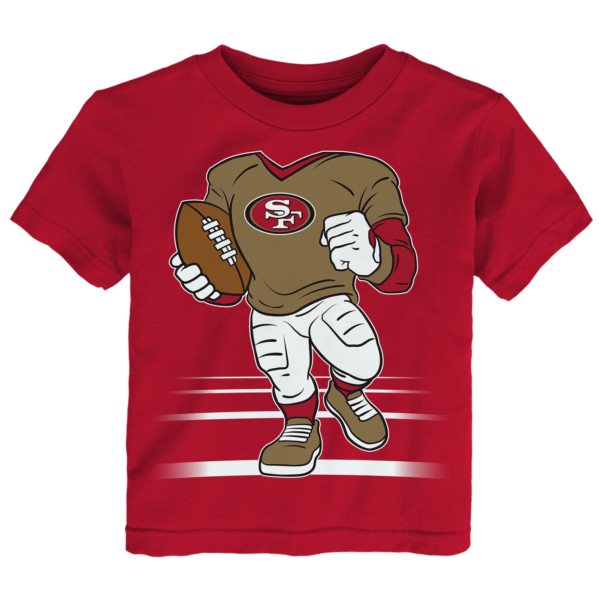 Toddler Outerstuff Scarlet San Francisco 49ers Game Fit T-Shirt