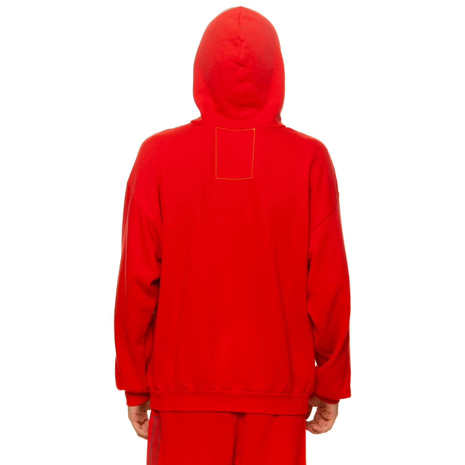 Sweat à capuche unisexe Aviator Nation Scarlet San Francisco 49ers en mélange de trois matières.