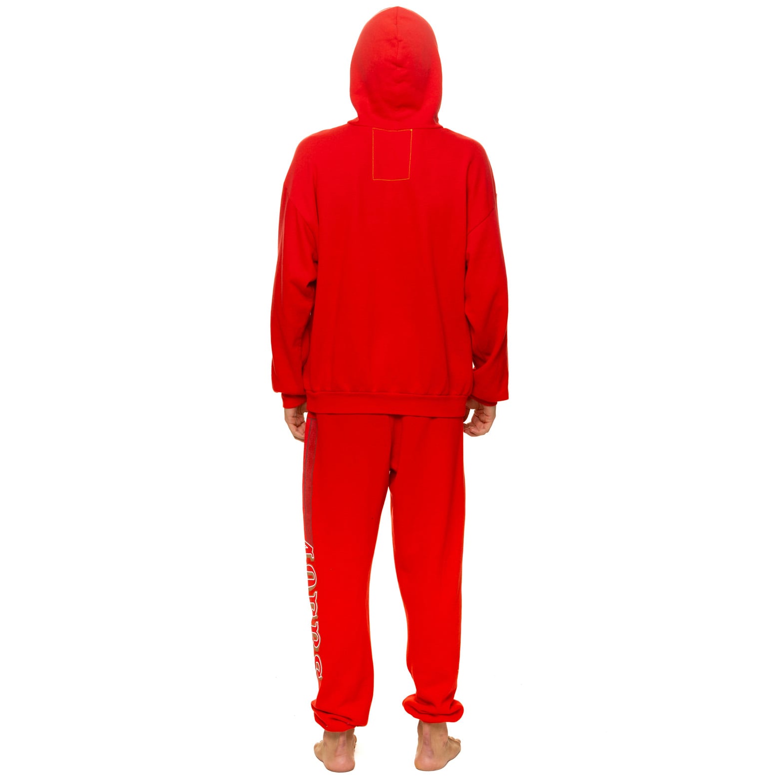 Pantalon de survêtement unisexe Aviator Nation Scarlet San Francisco 49ers en mélange trois matières