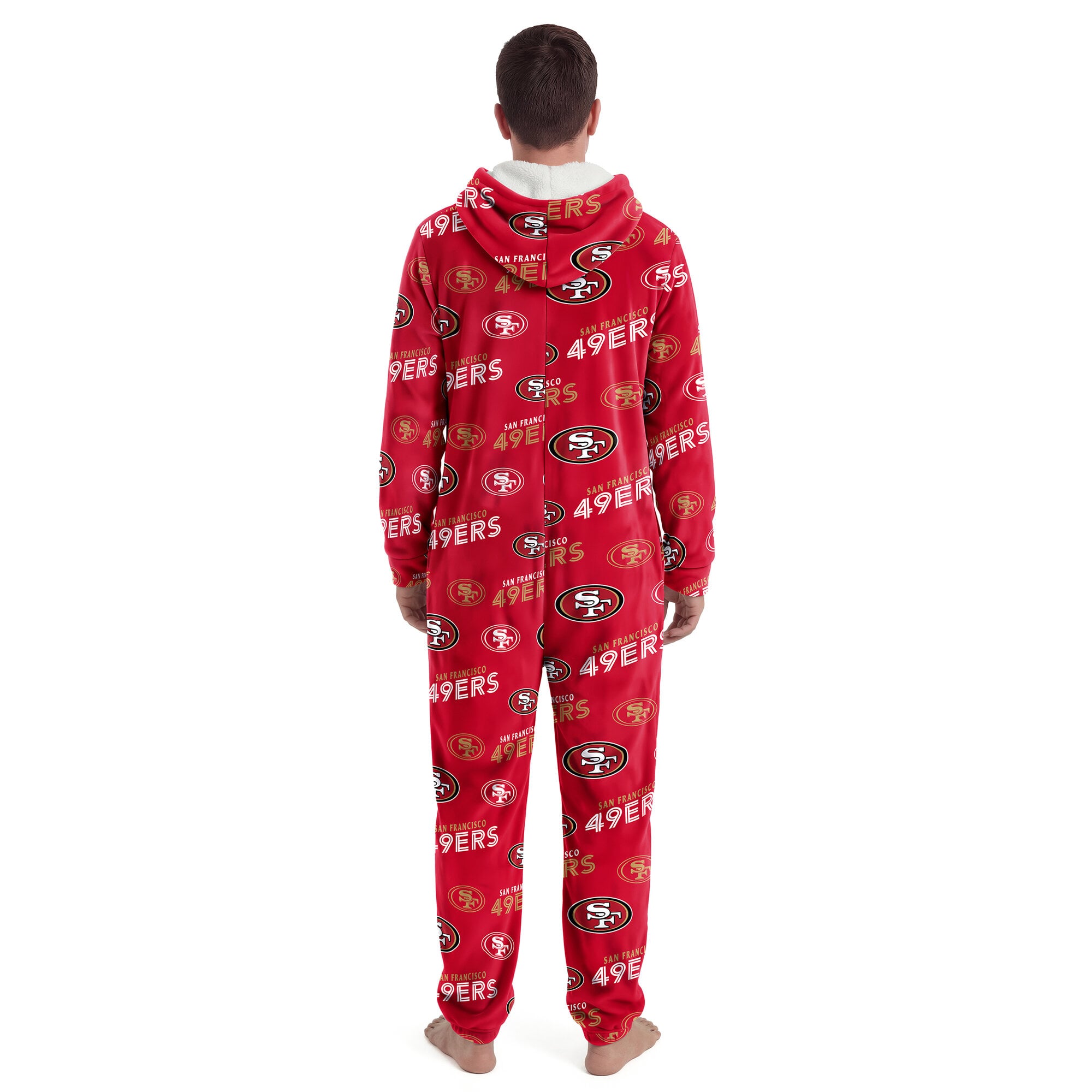 Unisex Concepts Sport Red San Francisco 49ers Sidekick Union Suit