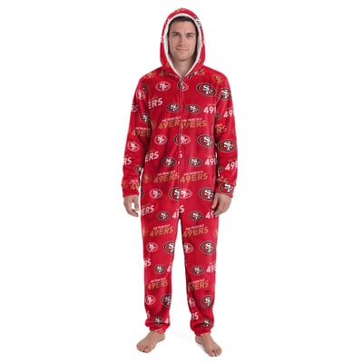 San Francisco 49ers Concepts Sport Unisex Sidekick Union Suit - Red

