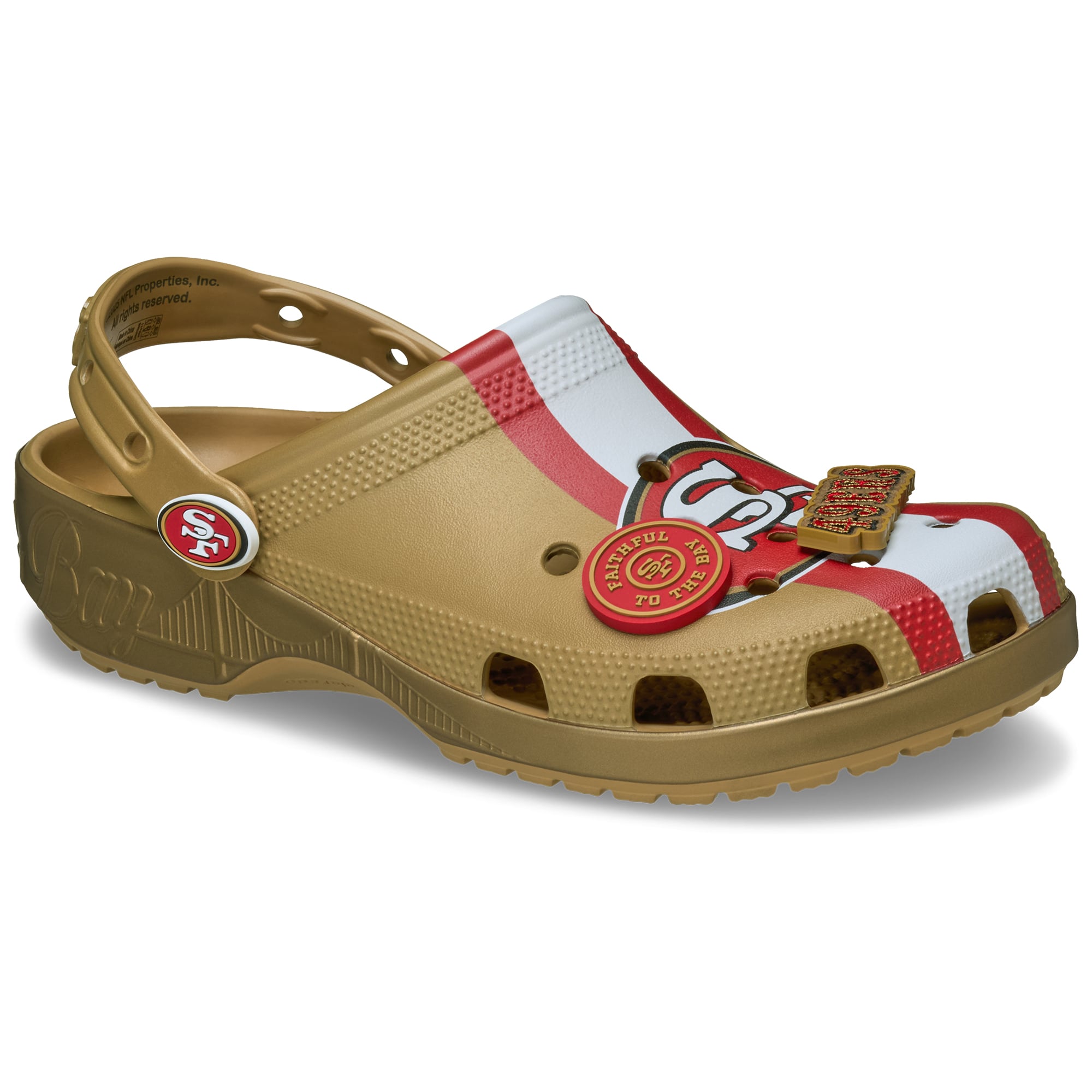 Sabots classiques unisexes Crocs San Francisco 49ers