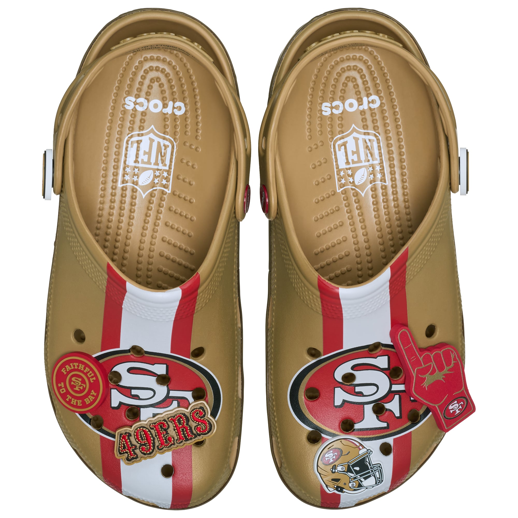 Sabots classiques unisexes Crocs San Francisco 49ers