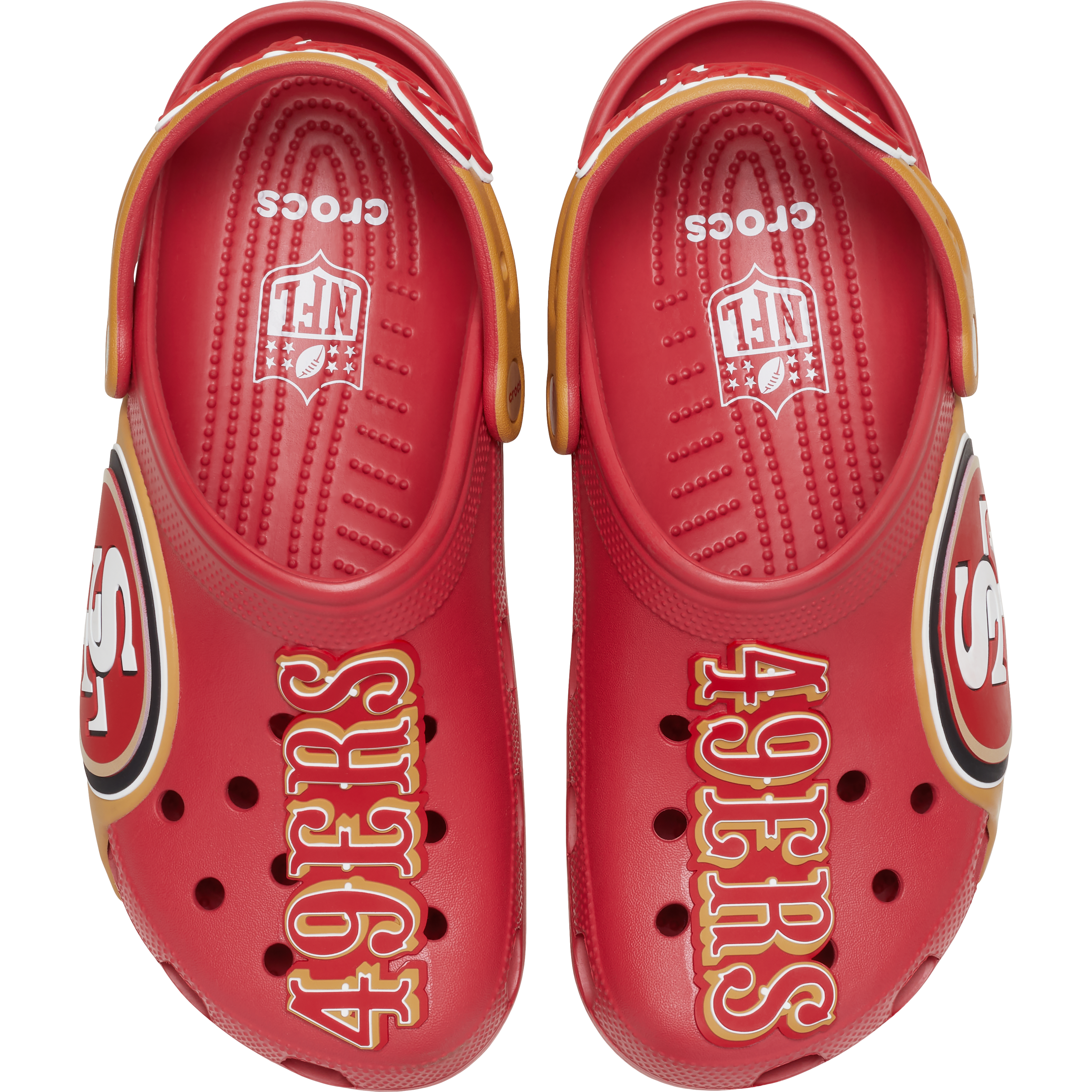 Sabots classiques unisexes Crocs Scarlet San Francisco 49ers