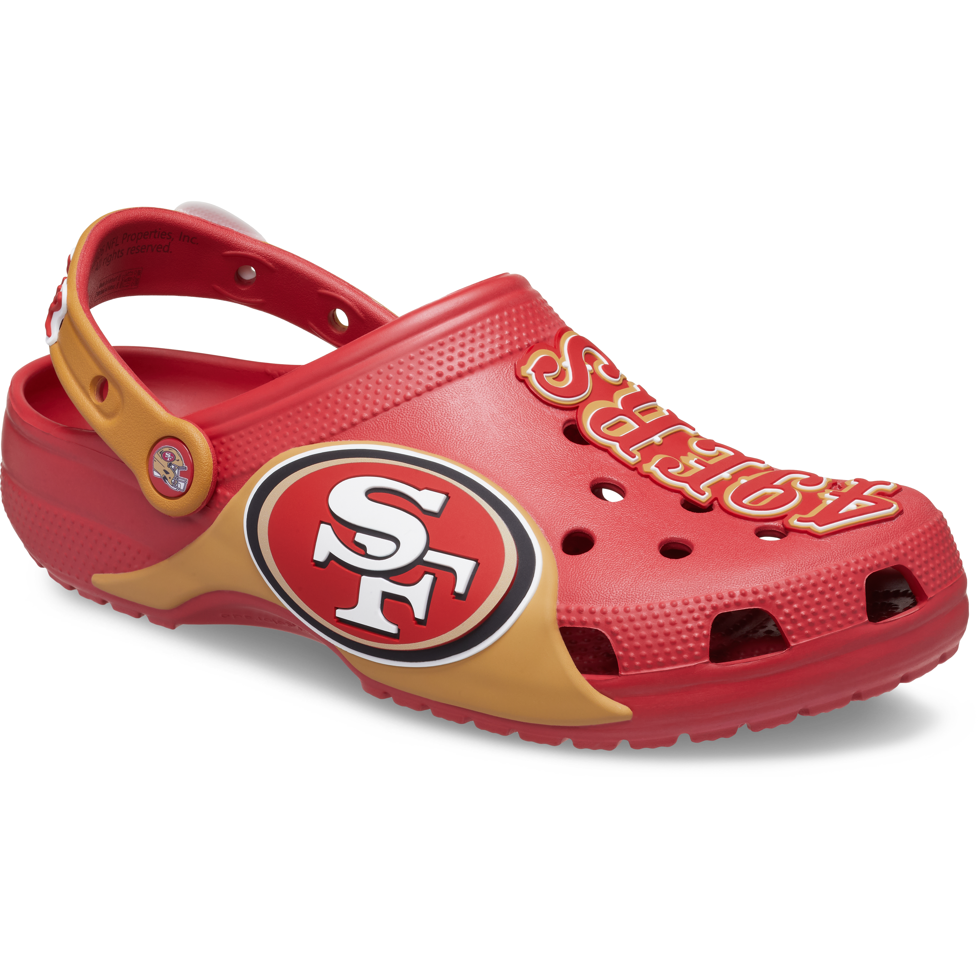 Sabots classiques unisexes Crocs Scarlet San Francisco 49ers