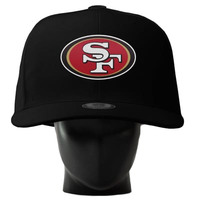  San Francisco 49ers Noggin Boss Unisex Oversized Hat - Black