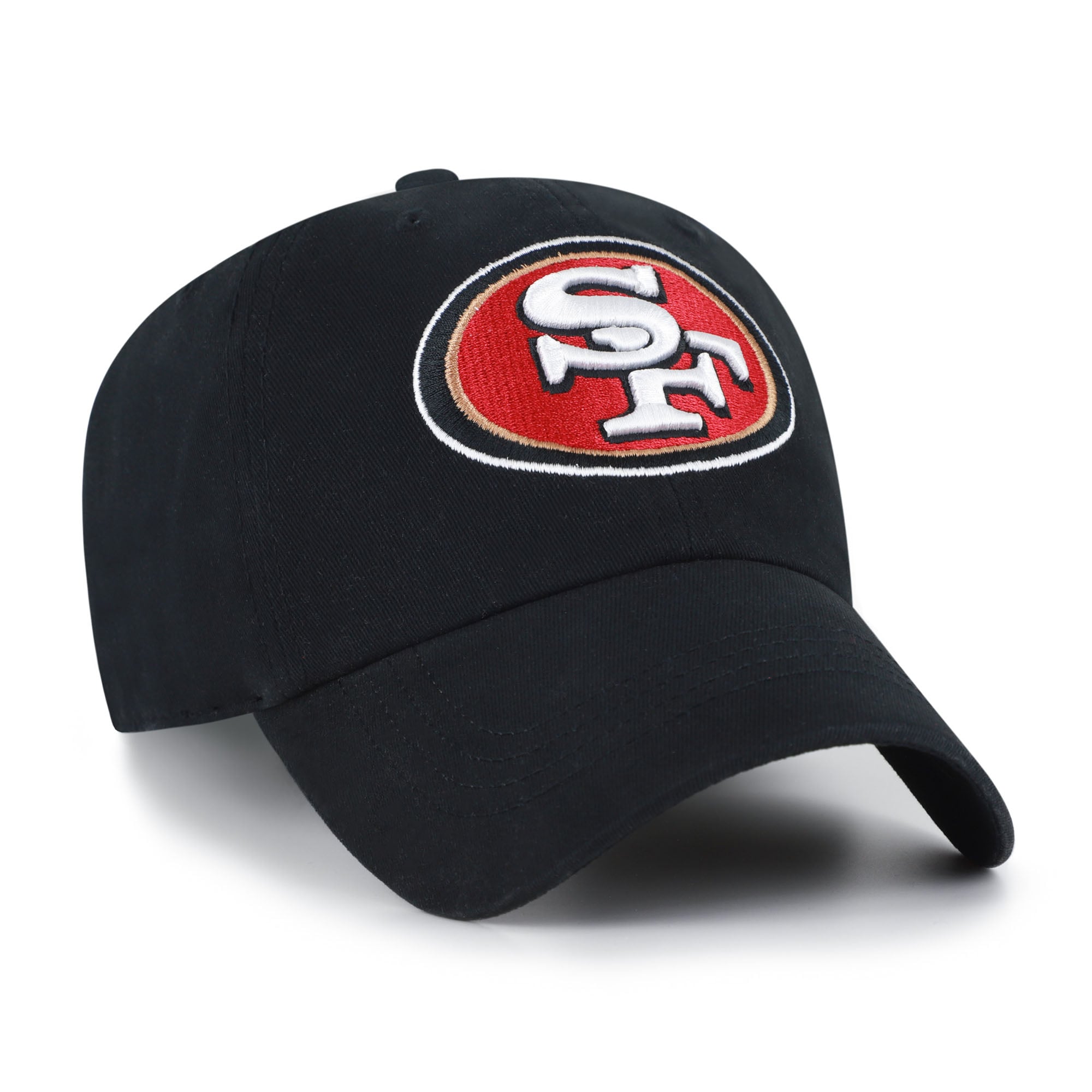 Women's '47 Black San Francisco 49ers Miata Clean Up Adjustable Hat