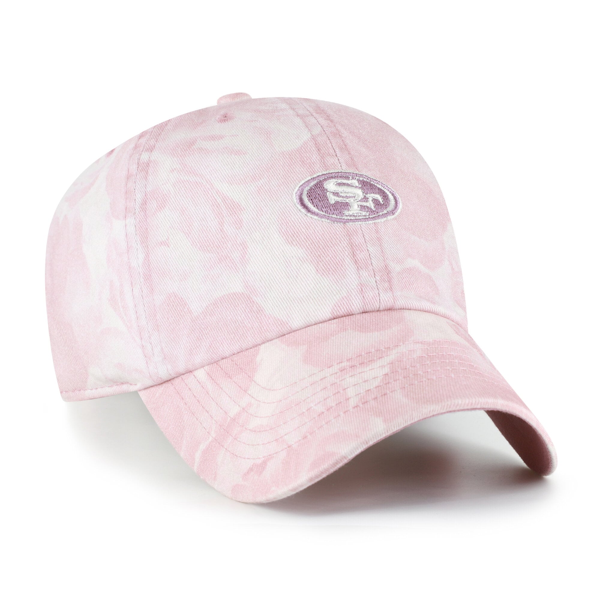 Women's '47 Pink San Francisco 49ers Gardenia Clean Up Adjustable Hat