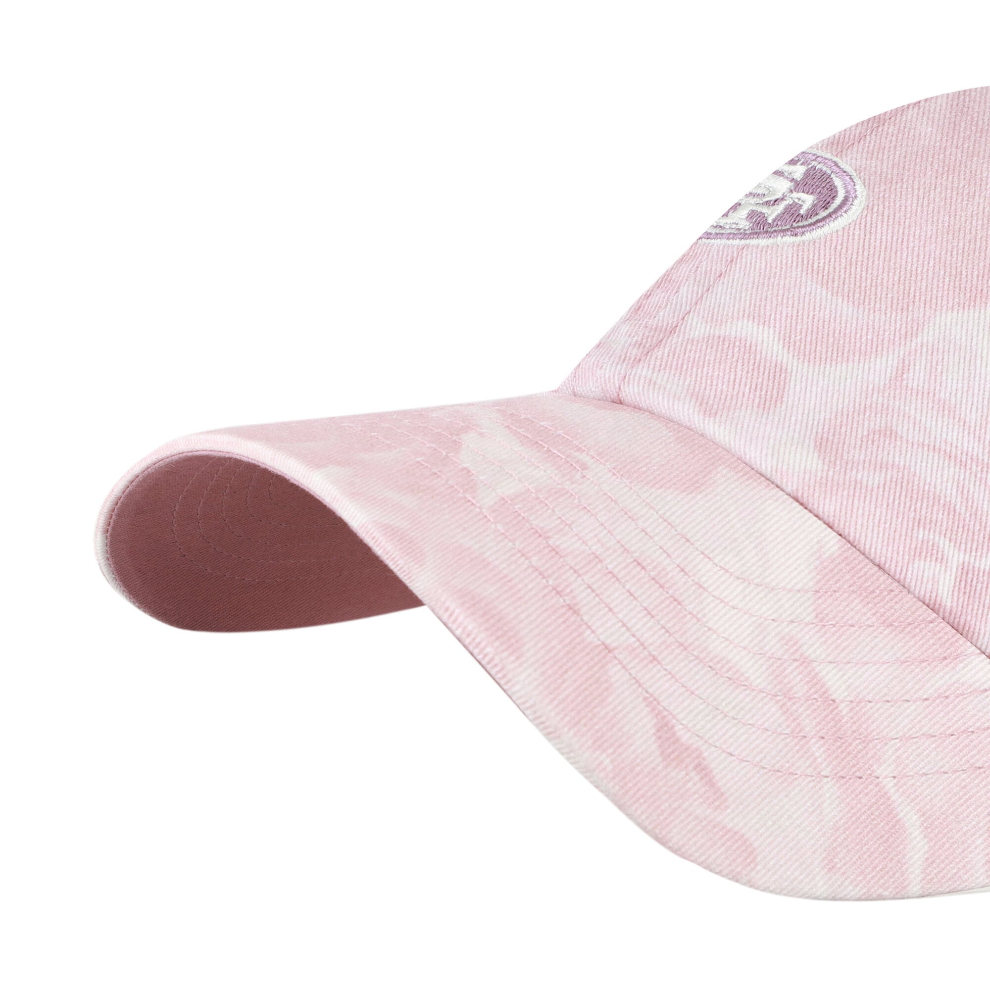 Women's '47 Pink San Francisco 49ers Gardenia Clean Up Adjustable Hat