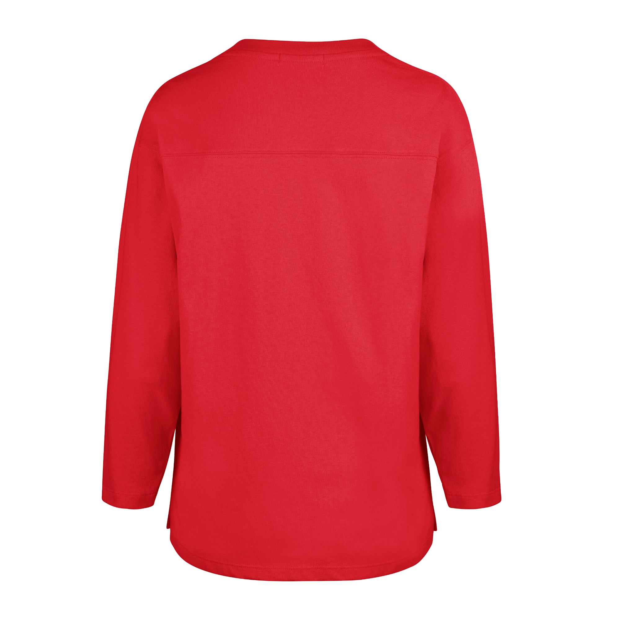 T-shirt à manches longues intemporel « 47 Scarlet San Francisco 49ers Game Nod » pour femmes
