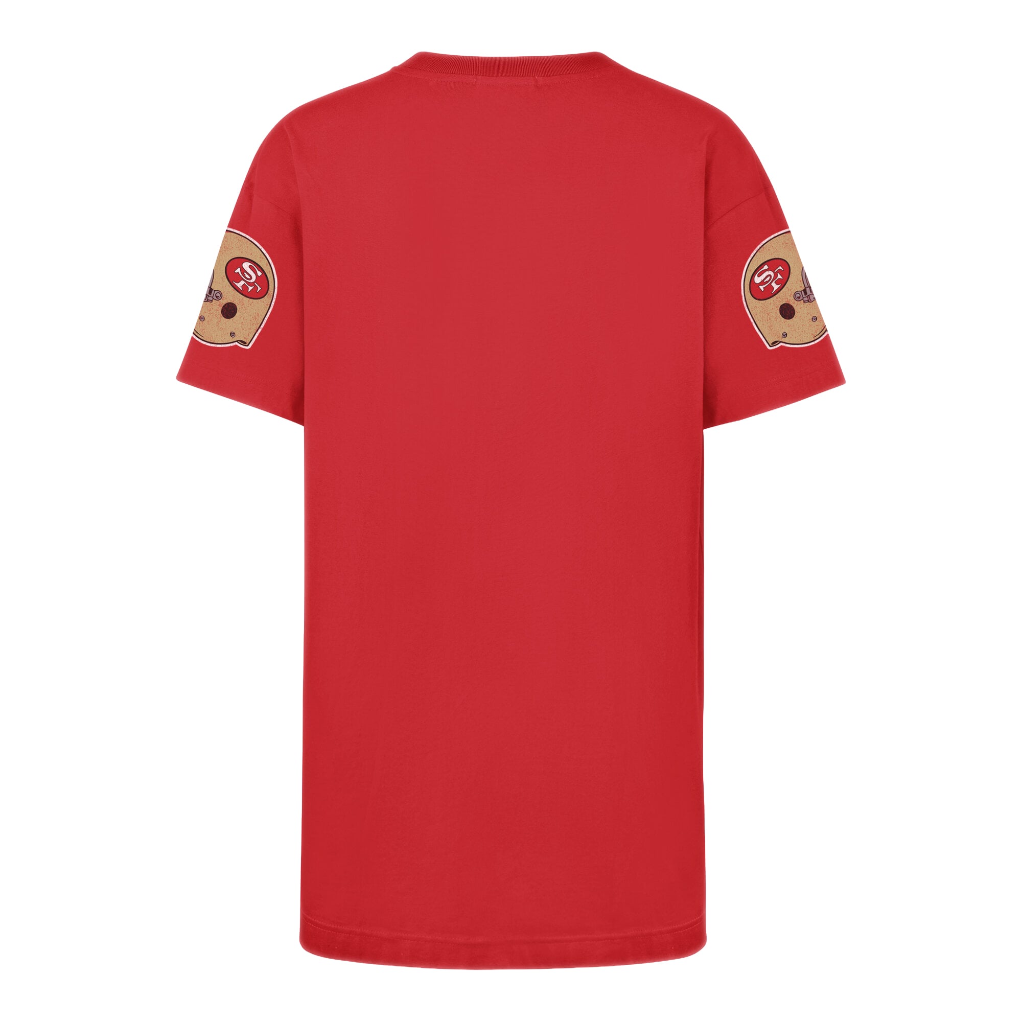 Robe t-shirt oversize à pierres précieuses « 47 Scarlet San Francisco 49ers » pour femme