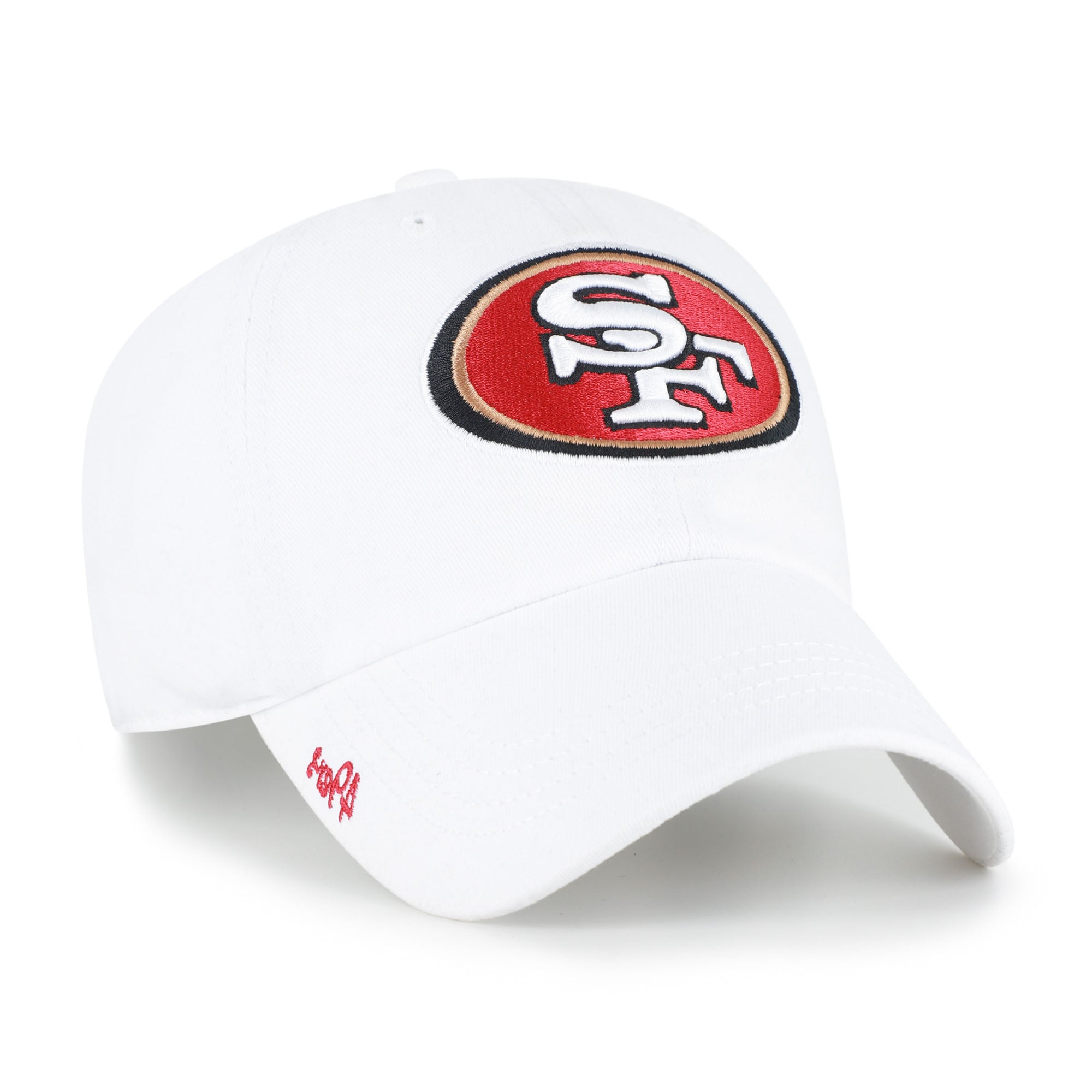 Women's '47 White San Francisco 49ers Miata Clean Up Adjustable Hat