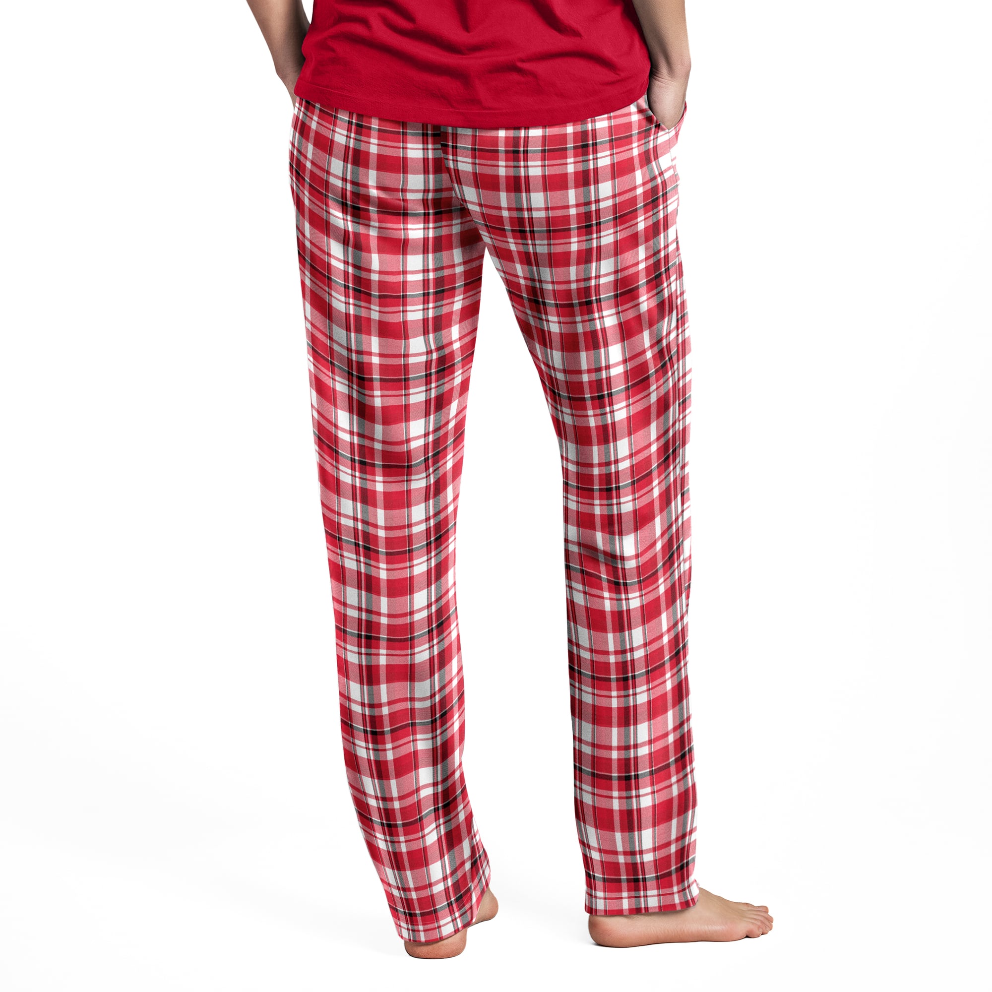 Pantalon à carreaux Concepts Sport Scarlet San Francisco 49ers pour femme