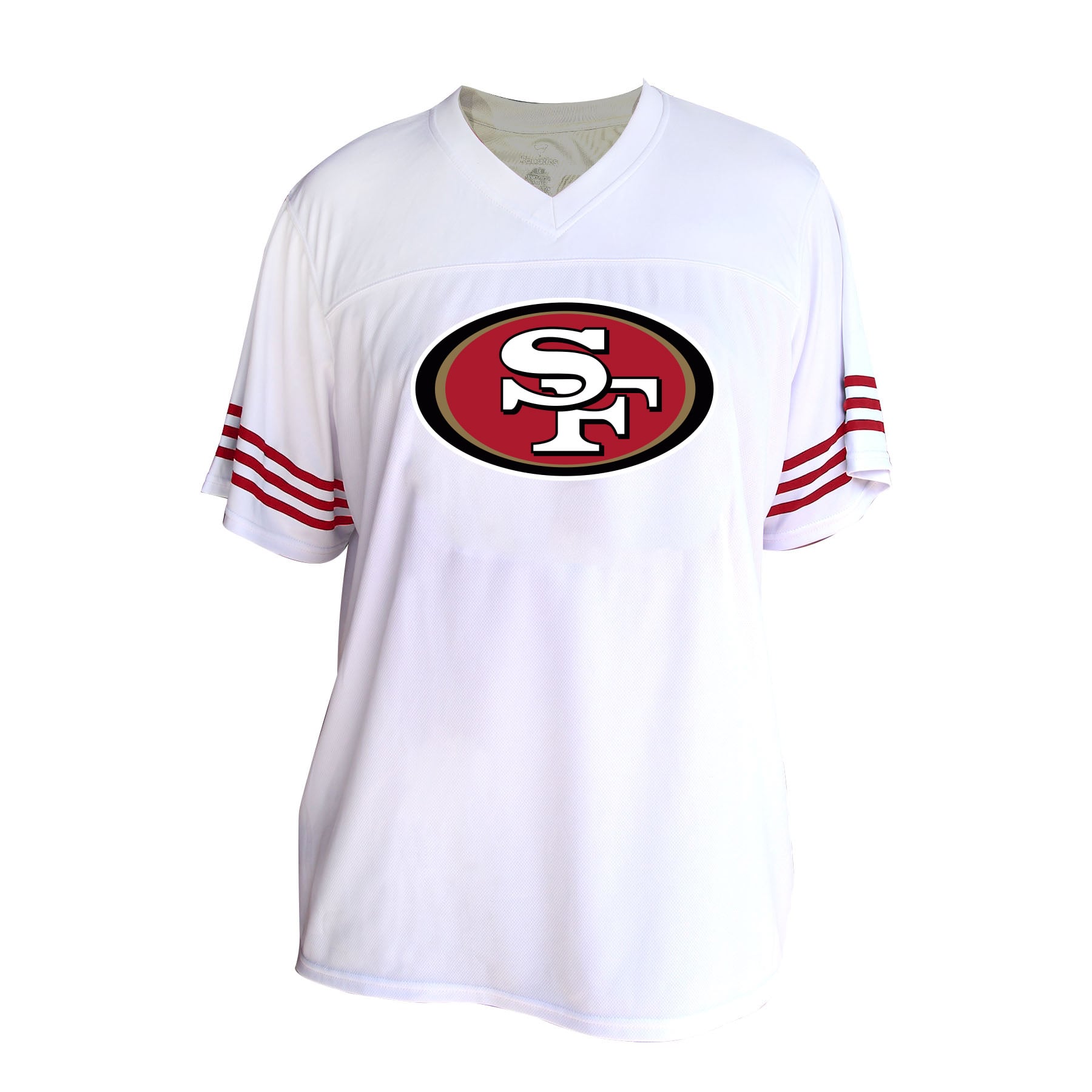 Maillot de mode grande taille Fred Warner blanc des 49ers San Francisco pour femmes (Fanatics)