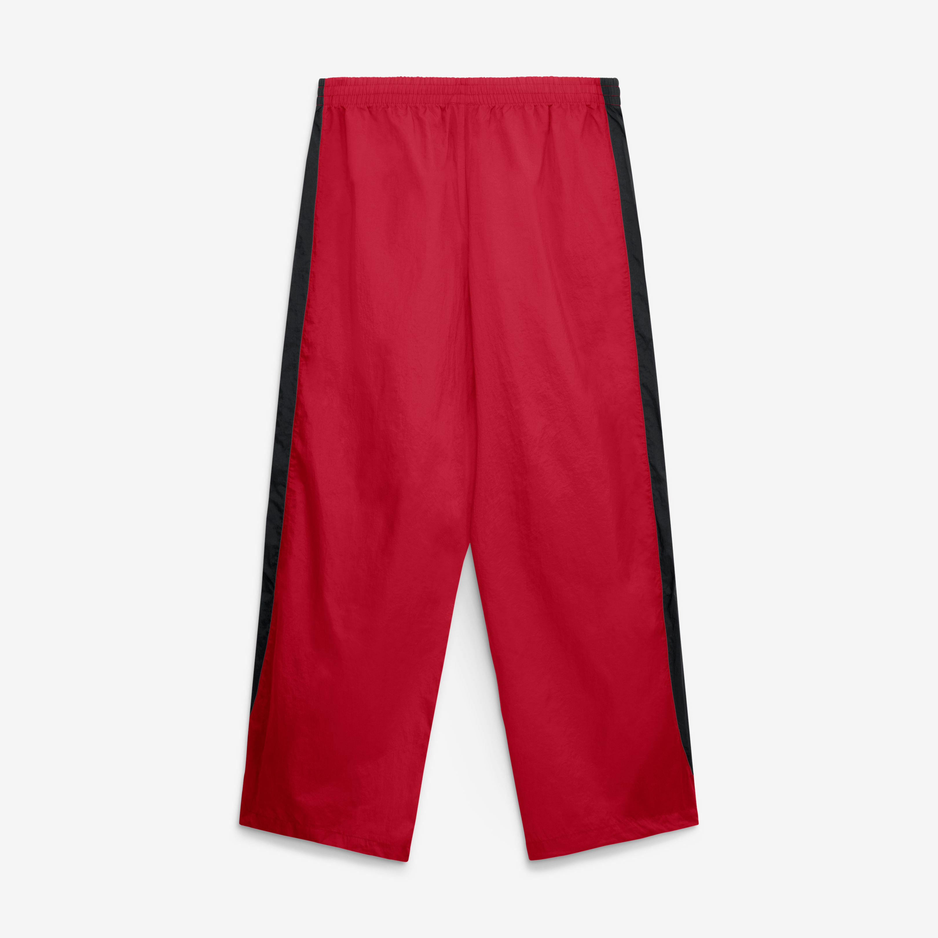 Women's Fanatics Scarlet/Black San Francisco 49ers Team First Backwards Lateral Nylon Pants