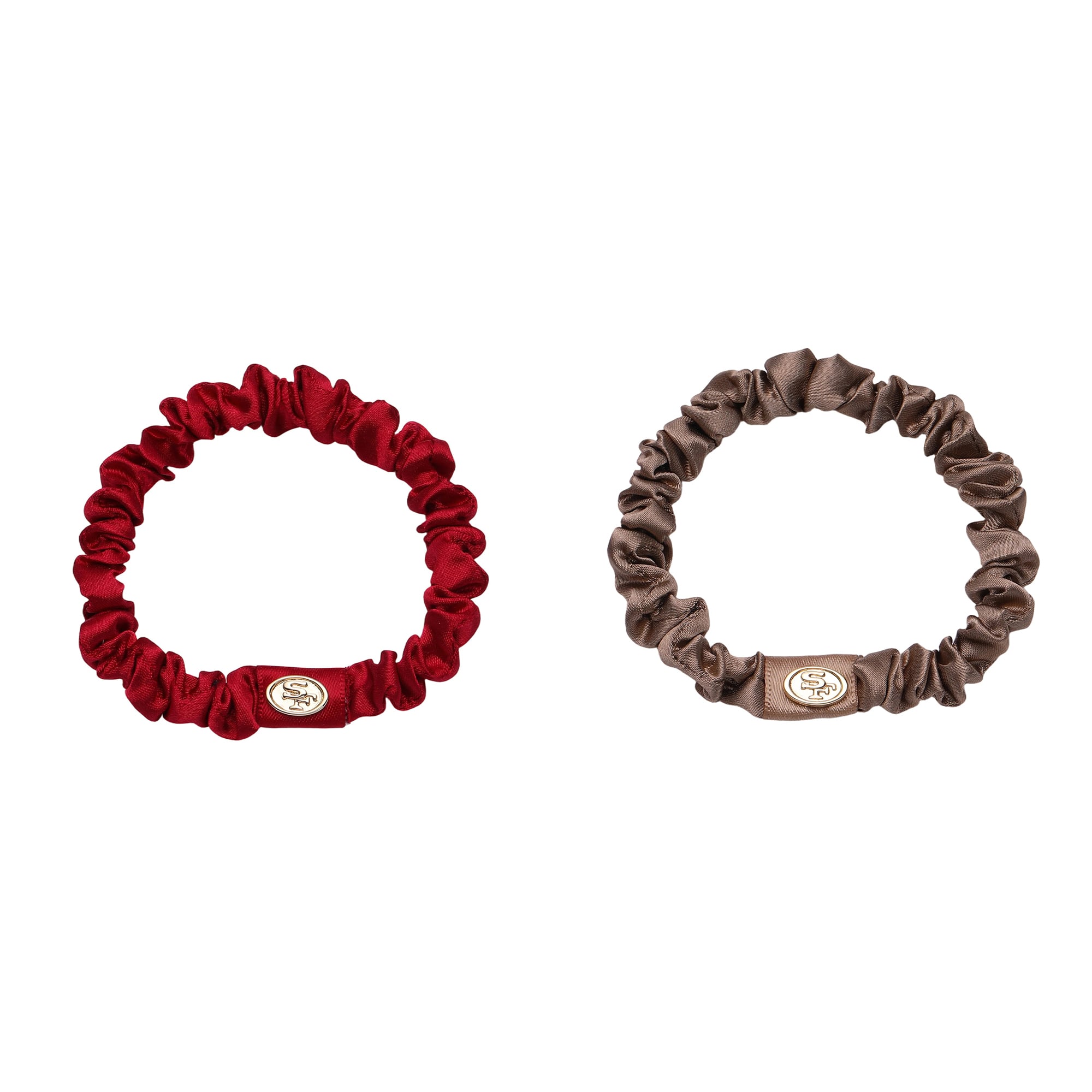 Ensemble de mini chouchous en soie LUV AJ San Francisco 49ers pour femmes