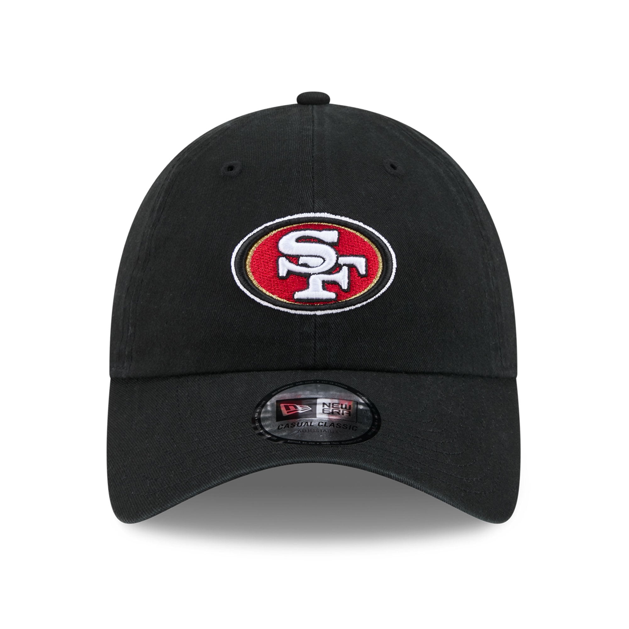 Casquette New Era kaki pour femme, style rétro classique et décontractée des 49ers de San Francisco.