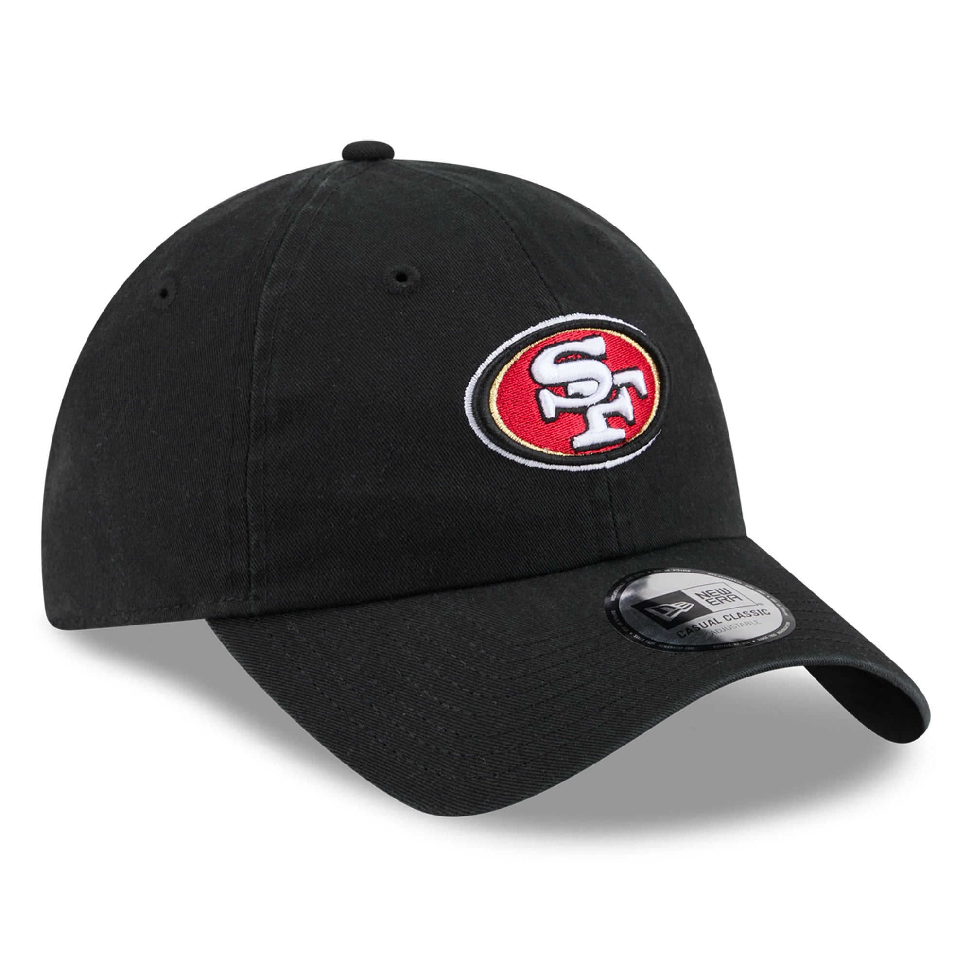 Casquette New Era kaki pour femme, style rétro classique et décontractée des 49ers de San Francisco.