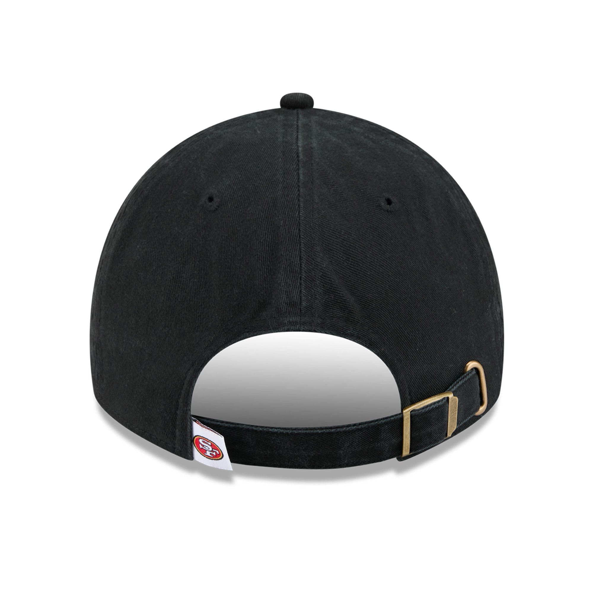 Casquette New Era kaki pour femme, style rétro classique et décontractée des 49ers de San Francisco.
