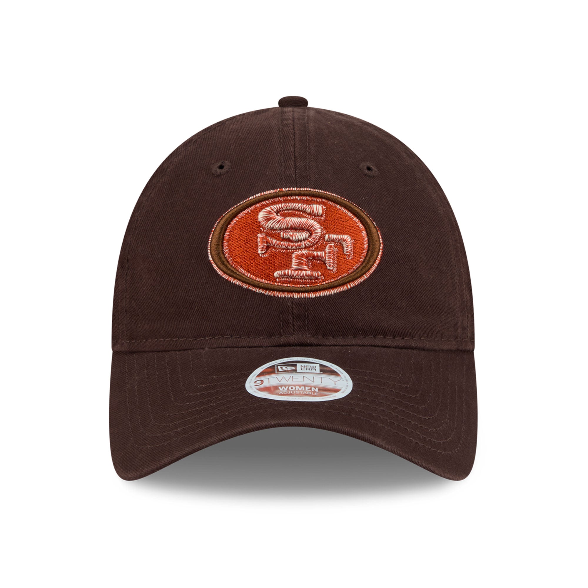 Women's New Era Brown San Francisco 49ers Pumpkin Spice 9TWENTY Adjustable Hat