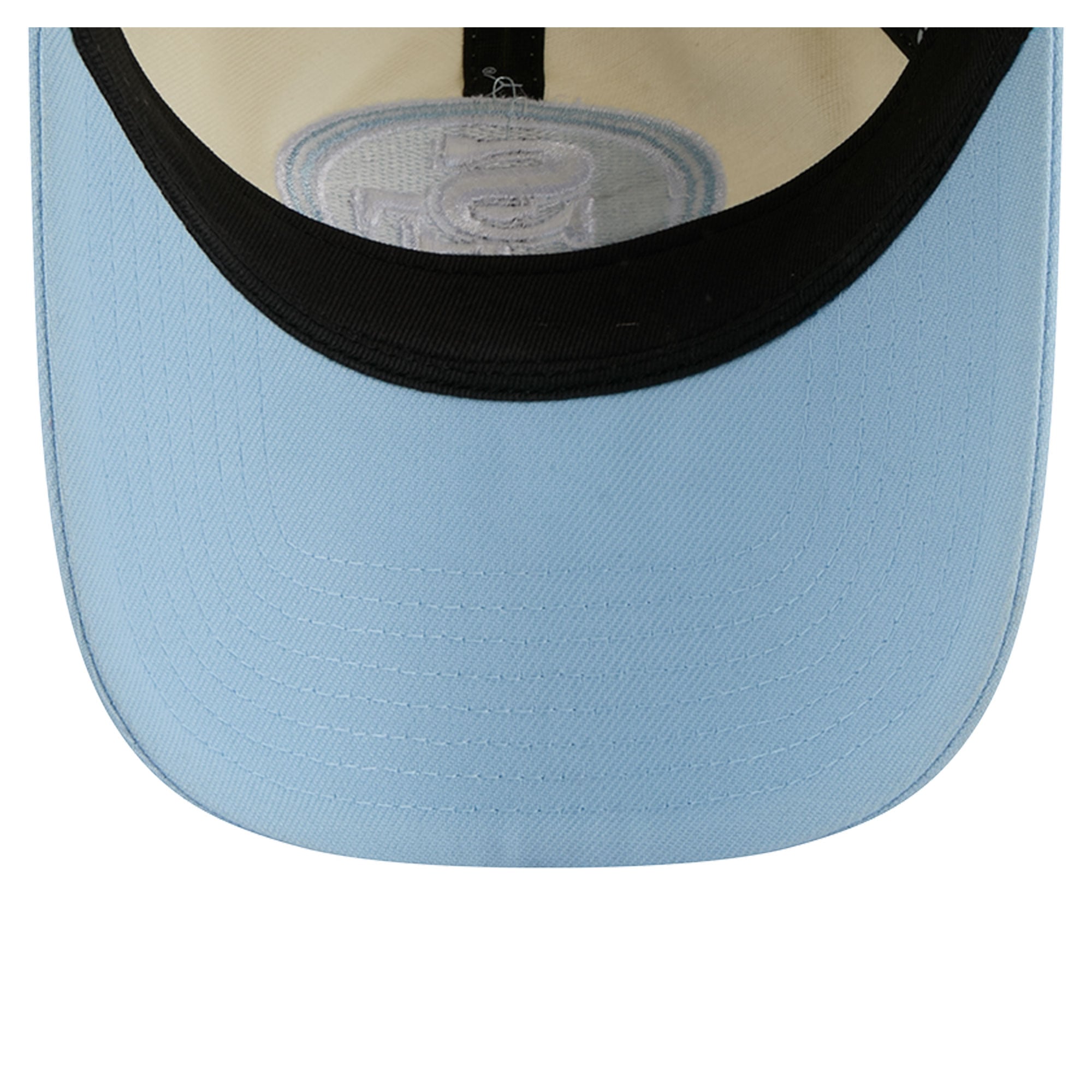 Casquette ajustable New Era crème/bleu côtier San Francisco 49ers 9TWENTY pour femme