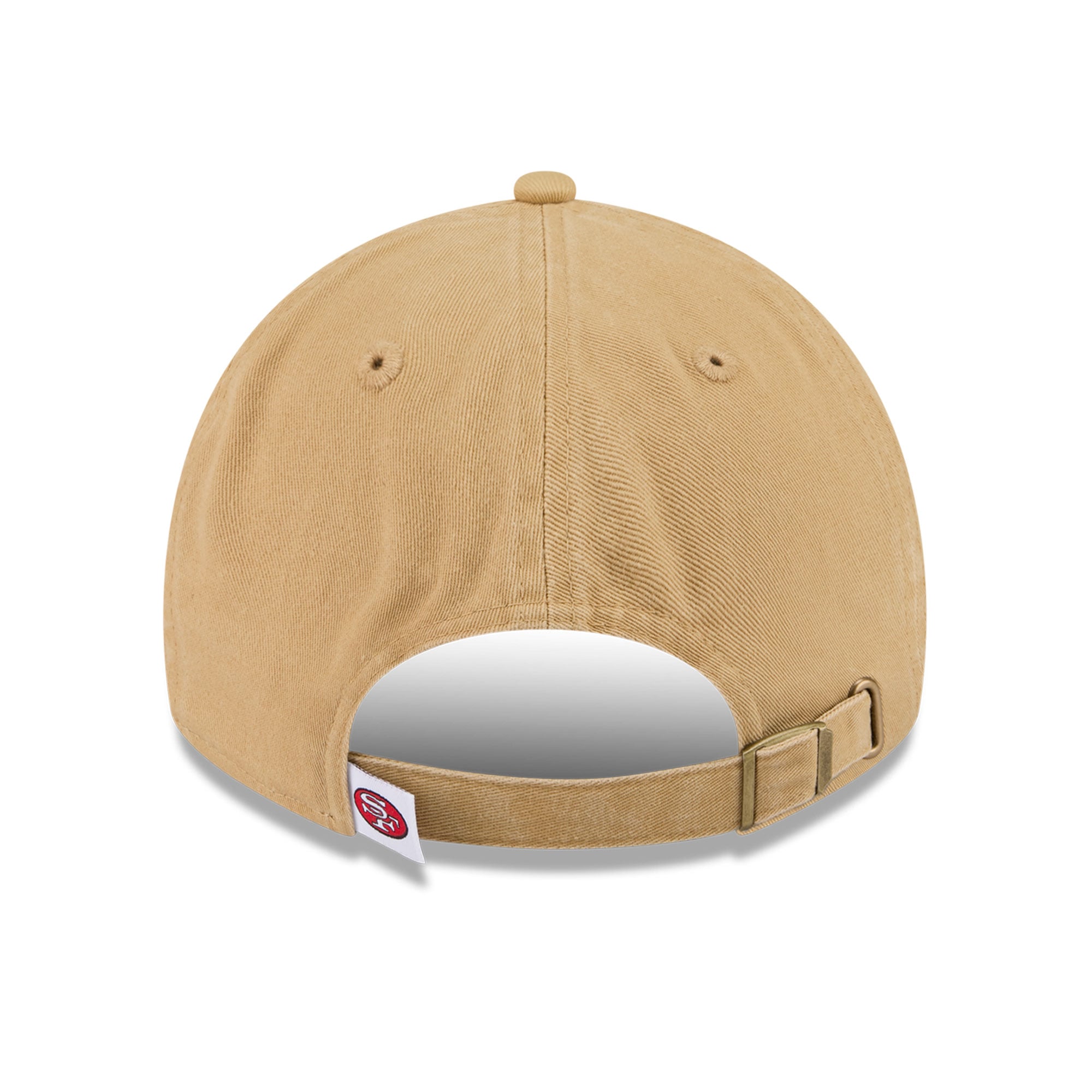 Women's New Era Khaki San Francisco 49ers Throwback Casual Classic Adjustable Hat