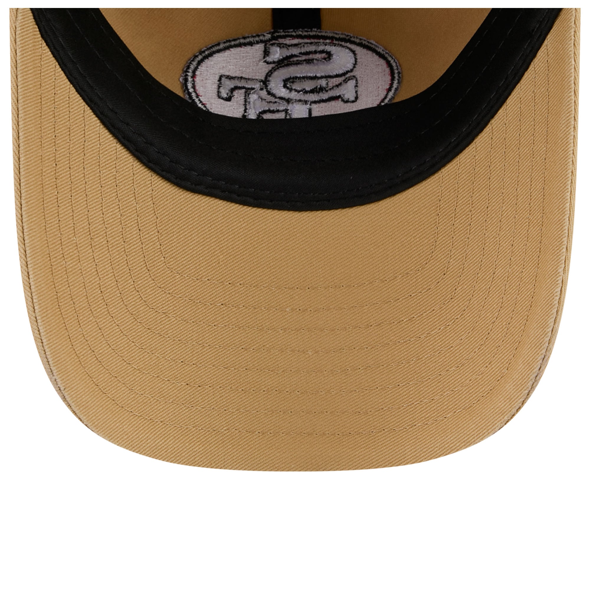 Women's New Era Khaki San Francisco 49ers Throwback Casual Classic Adjustable Hat