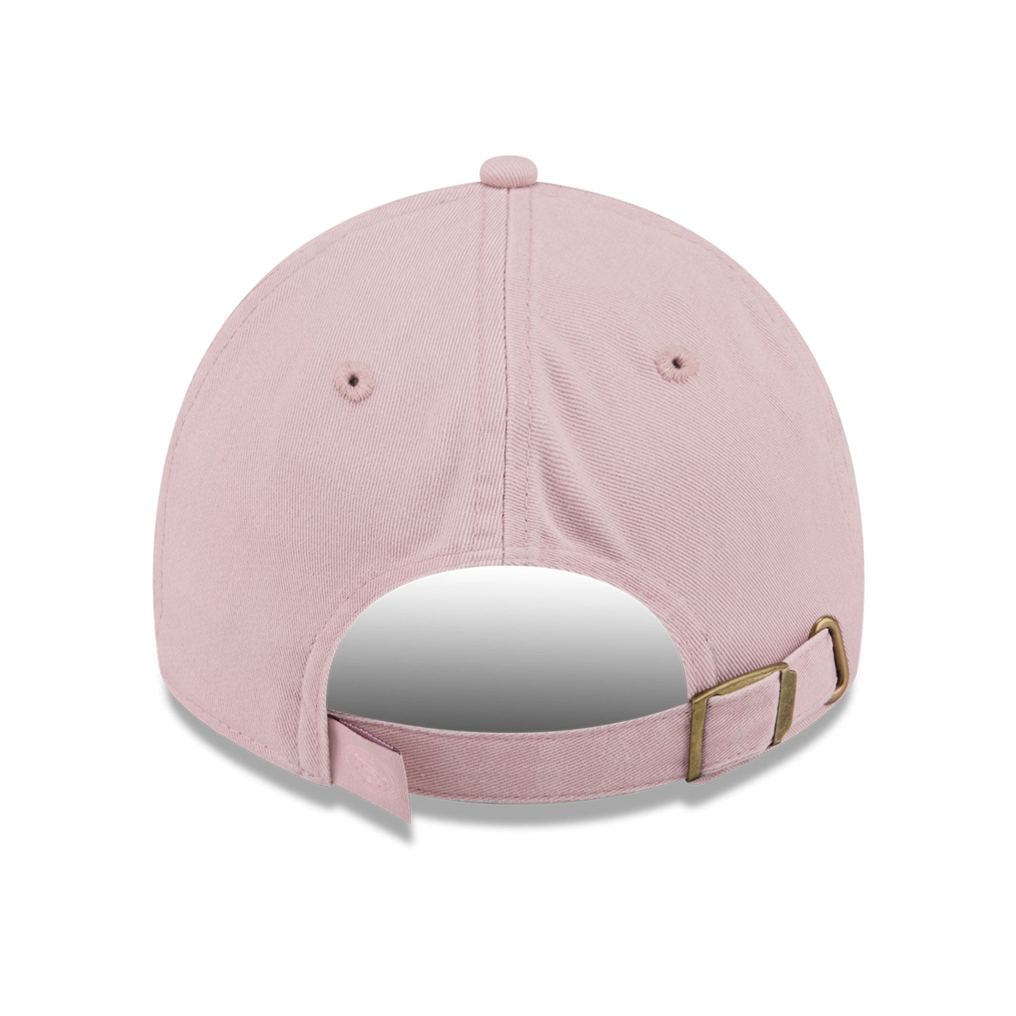 Casquette New Era rose clair pour femme, modèle classique décontracté et ajustable des 49ers de San Francisco