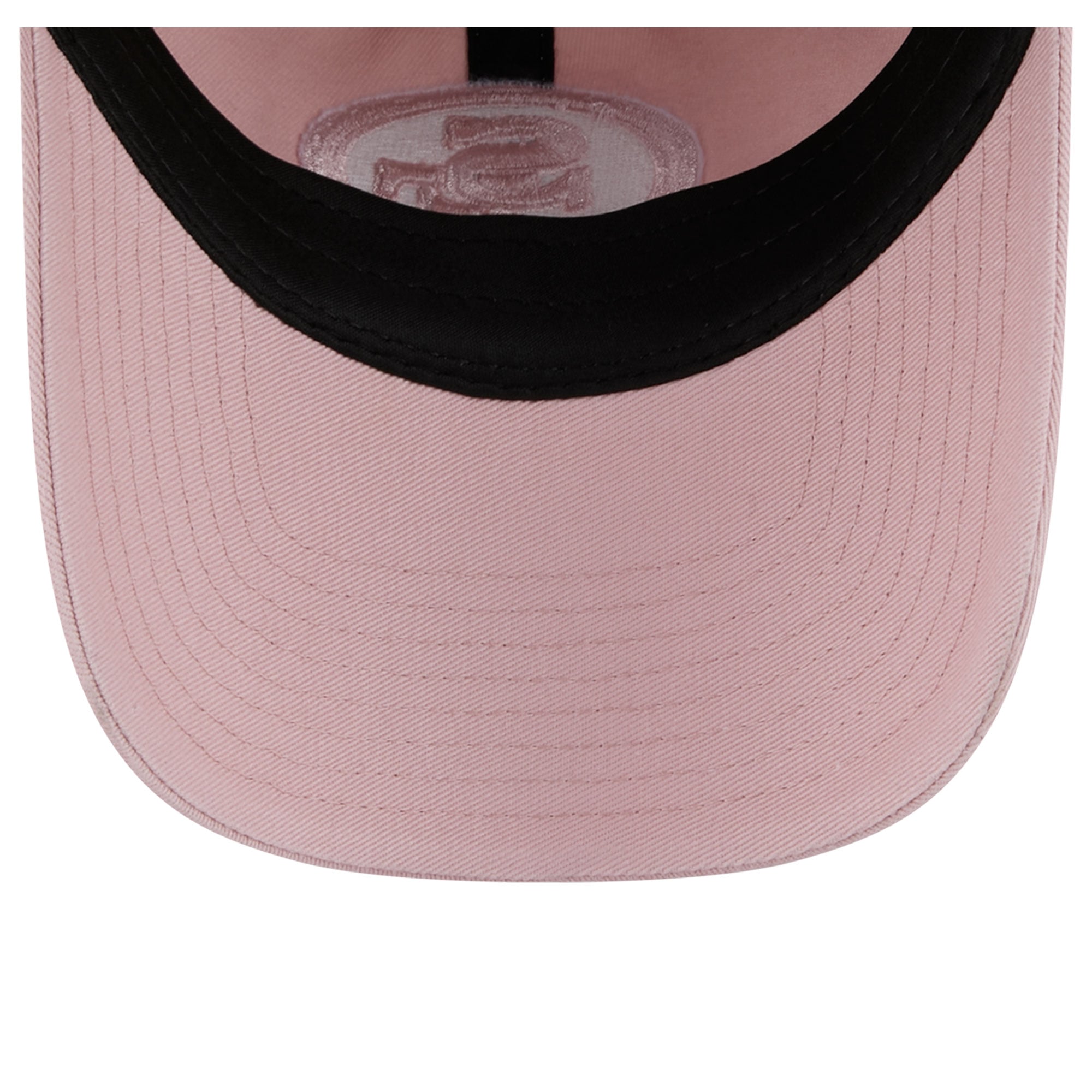 Casquette New Era rose clair pour femme, modèle classique décontracté et ajustable des 49ers de San Francisco