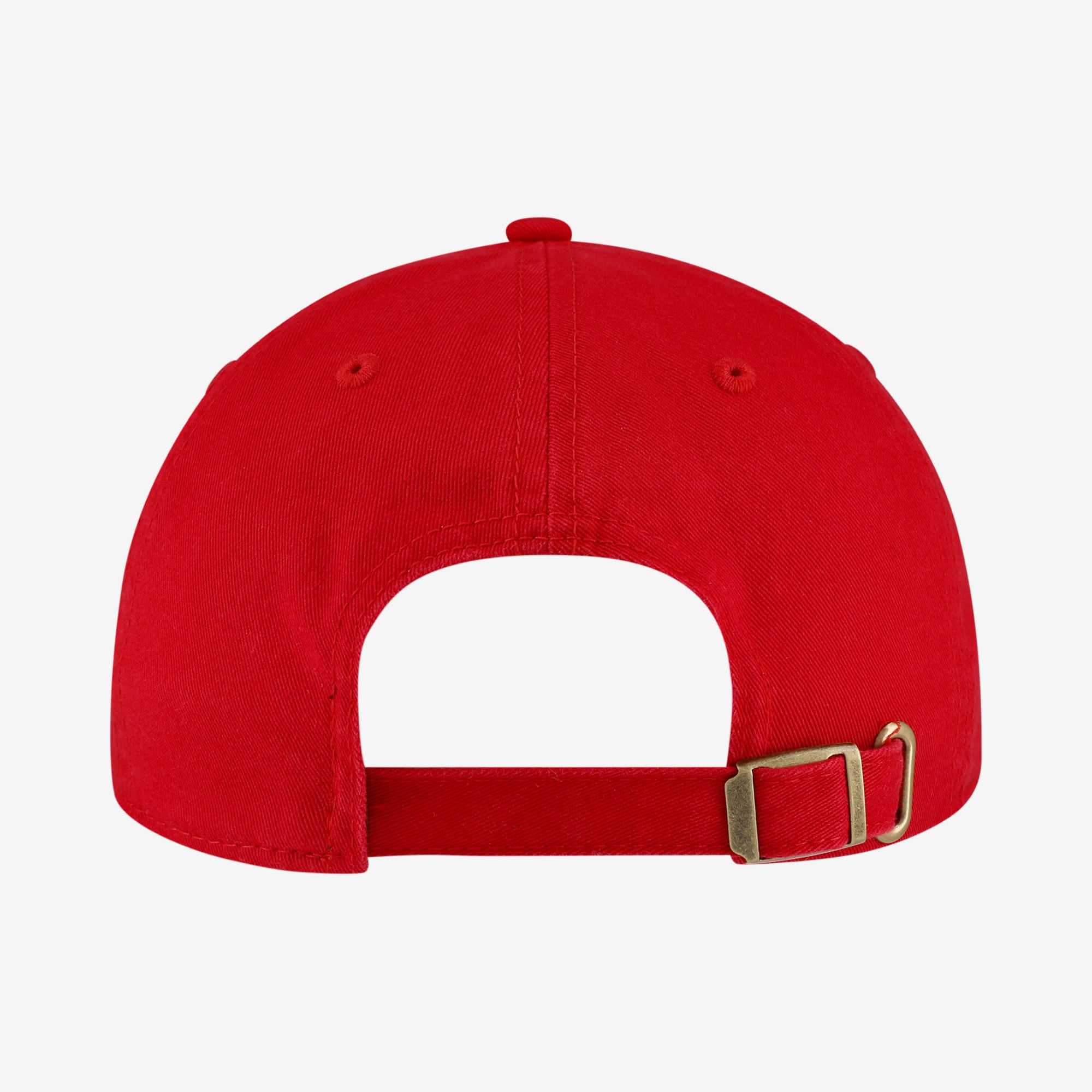 Women's New Era Scarlet San Francisco 49ers Script Casual Classic Adjustable Hat