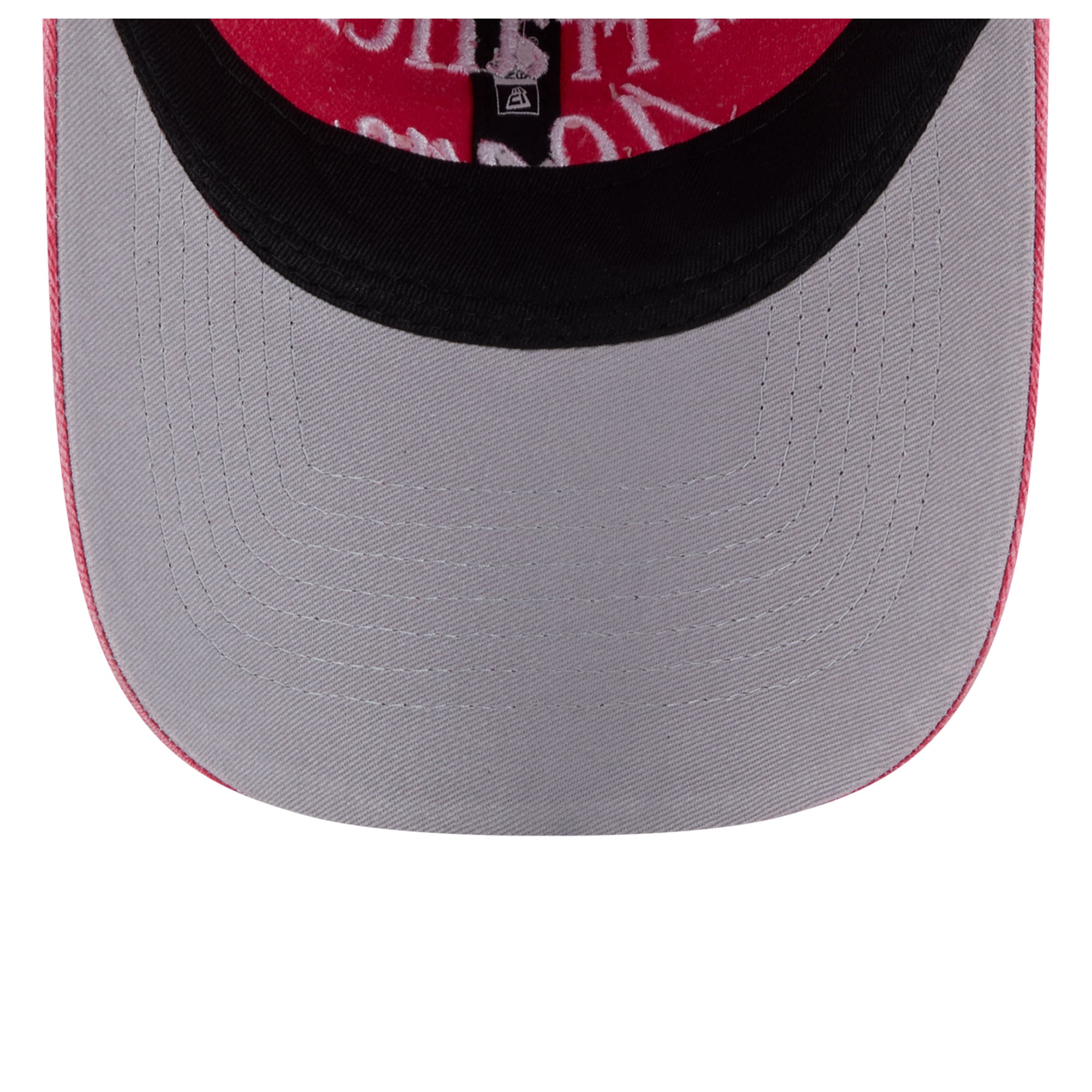 Women's New Era Scarlet San Francisco 49ers Washed Floral 9TWENTY Adjustable Hat