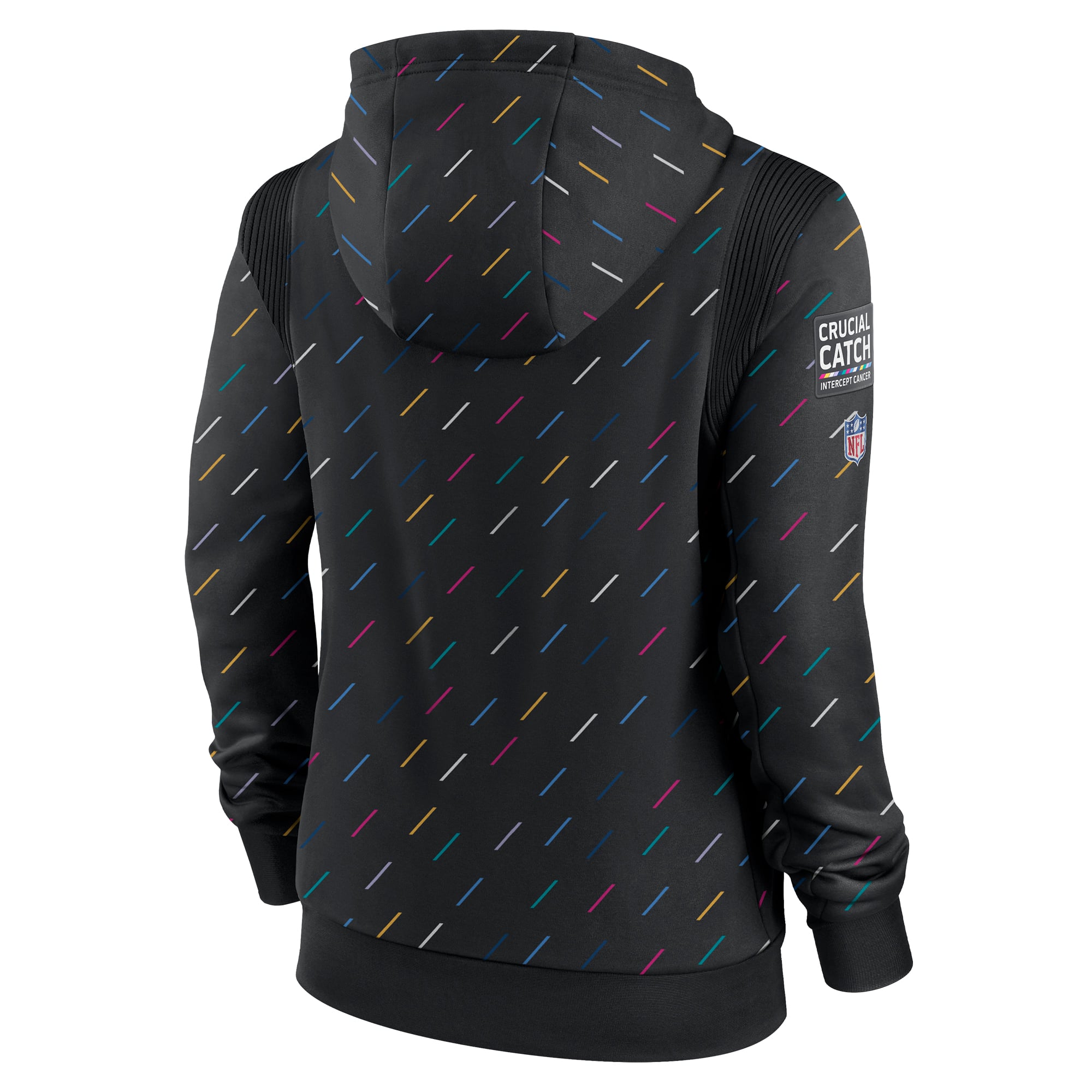 Women's Nike Anthracite San Francisco 49ers NFL Crucial Catch Therma Pullover Hoodie