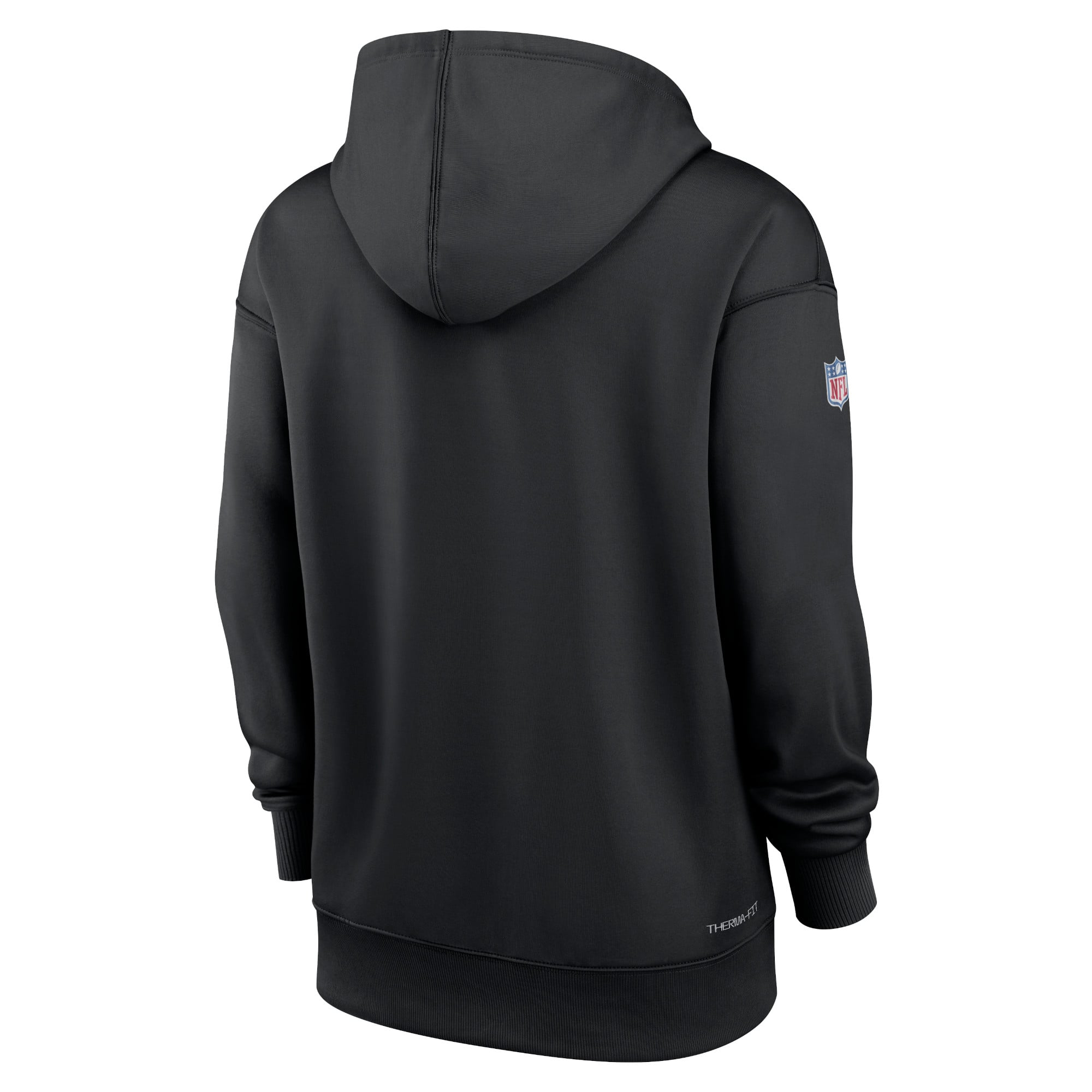Women's Nike Black San Francisco 49ers NFL Crucial Catch Therma Performance Pullover Hoodie