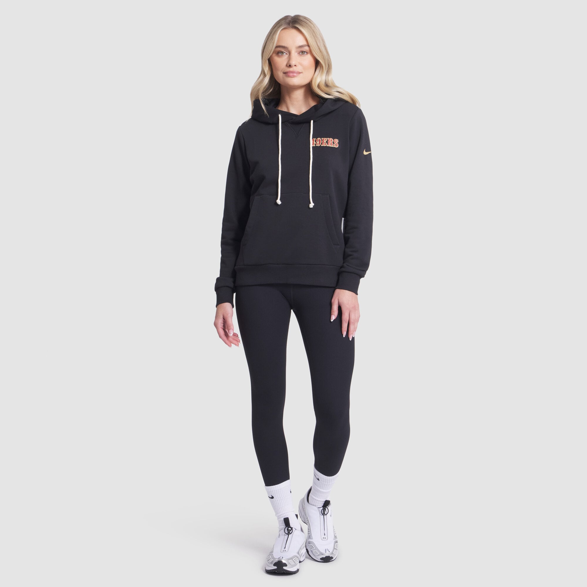 Women's Nike  Black San Francisco 49ers Rivalries Collection Sideline Dri-FIT Hoodie