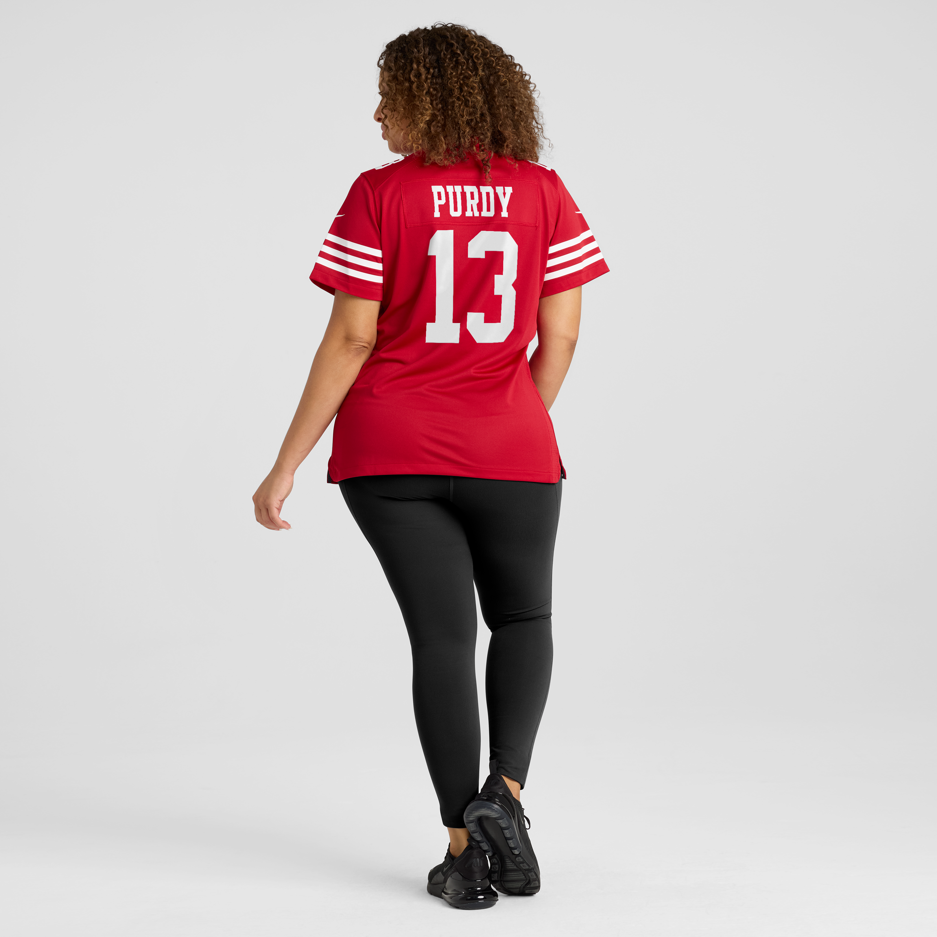 Women's Nike Brock Purdy Scarlet San Francisco 49ers 80th Anniversary Game Jersey