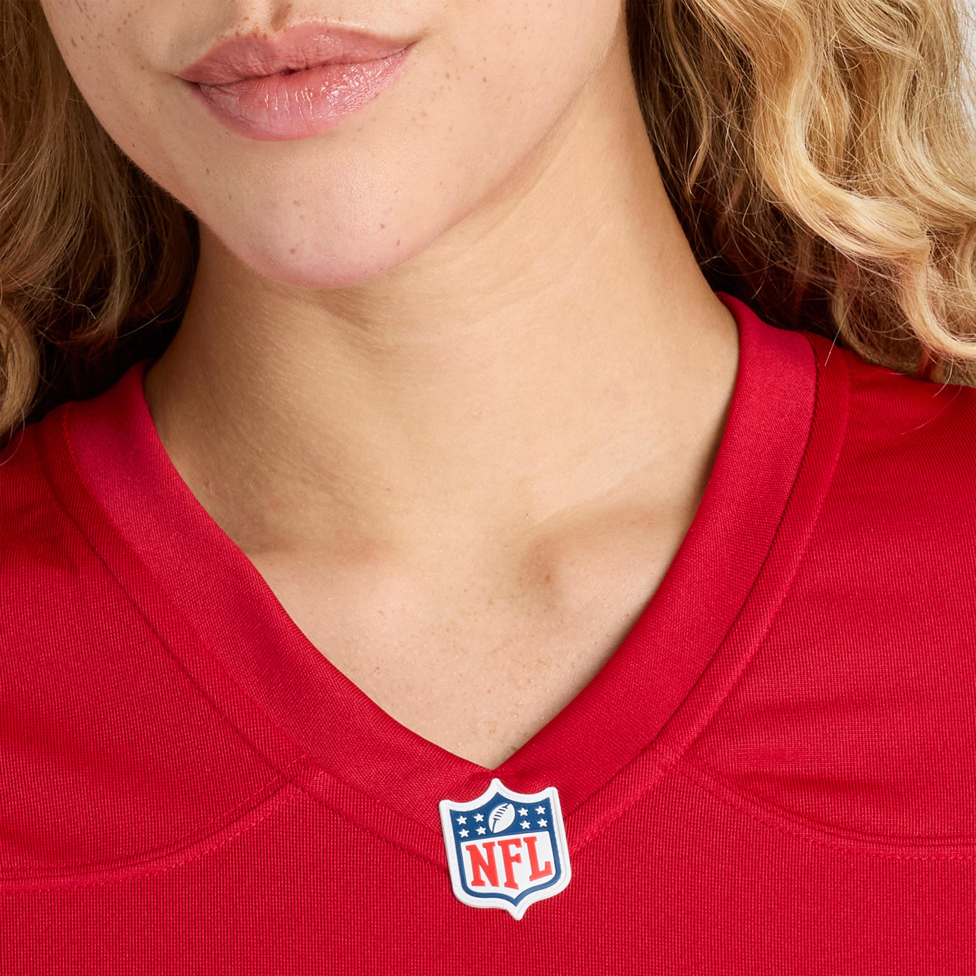 Women's Nike Christian McCaffrey Scarlet San Francisco 49ers 80th Anniversary Game Jersey