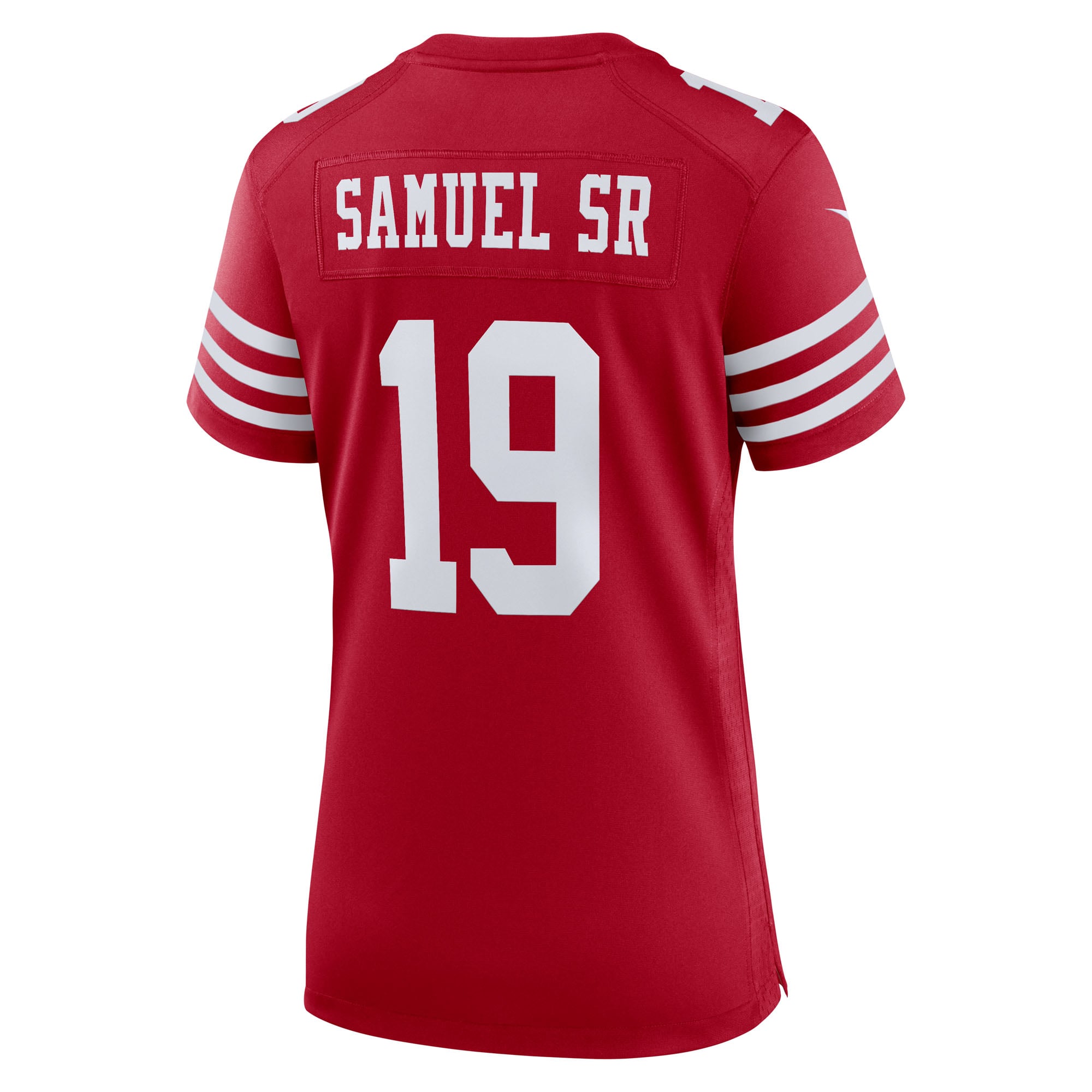 Maillot de match Nike Deebo Samuel Sr Scarlet des 49ers San Francisco pour femmes