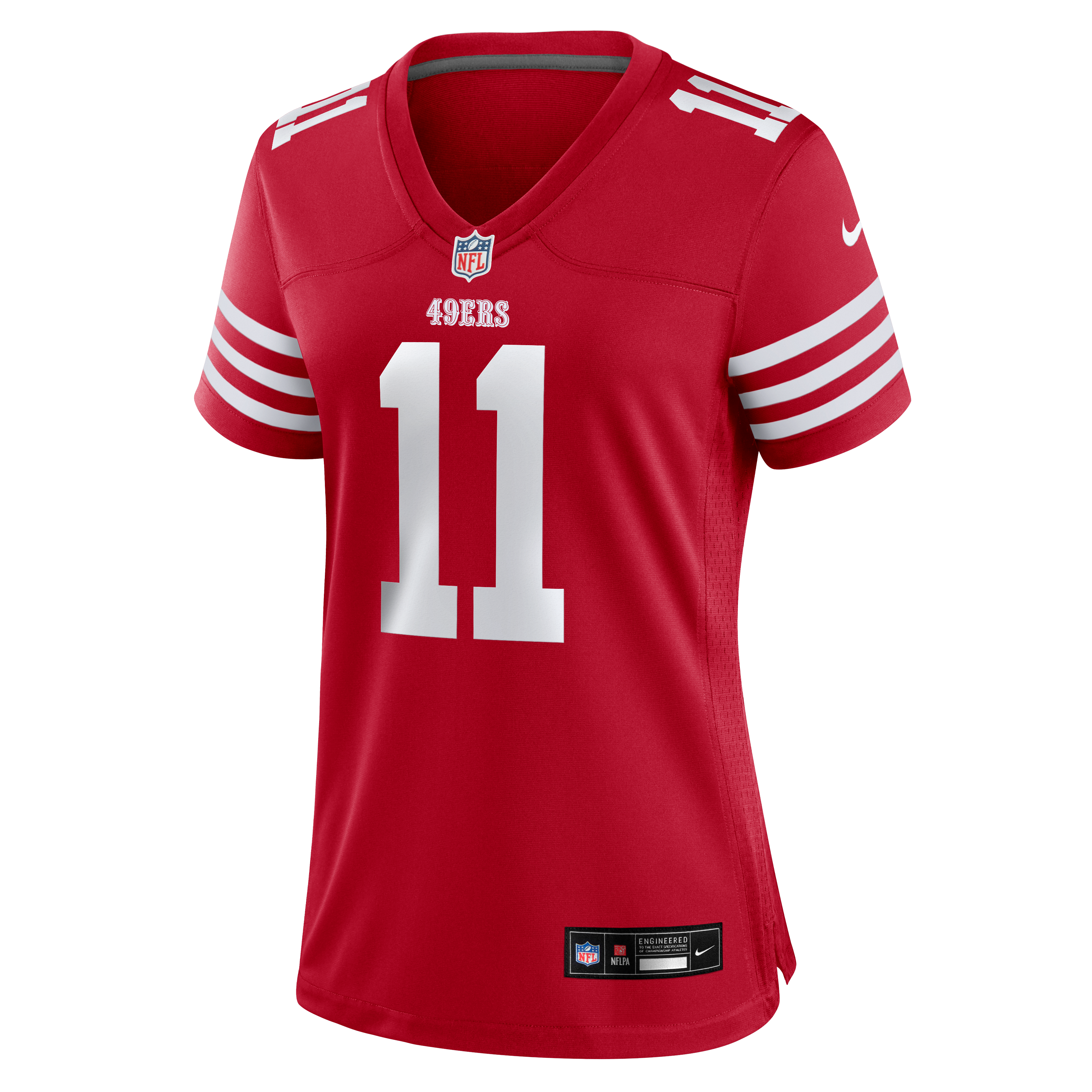 Maillot de match Nike Demarcus Robinson Scarlet des 49ers San Francisco pour femmes