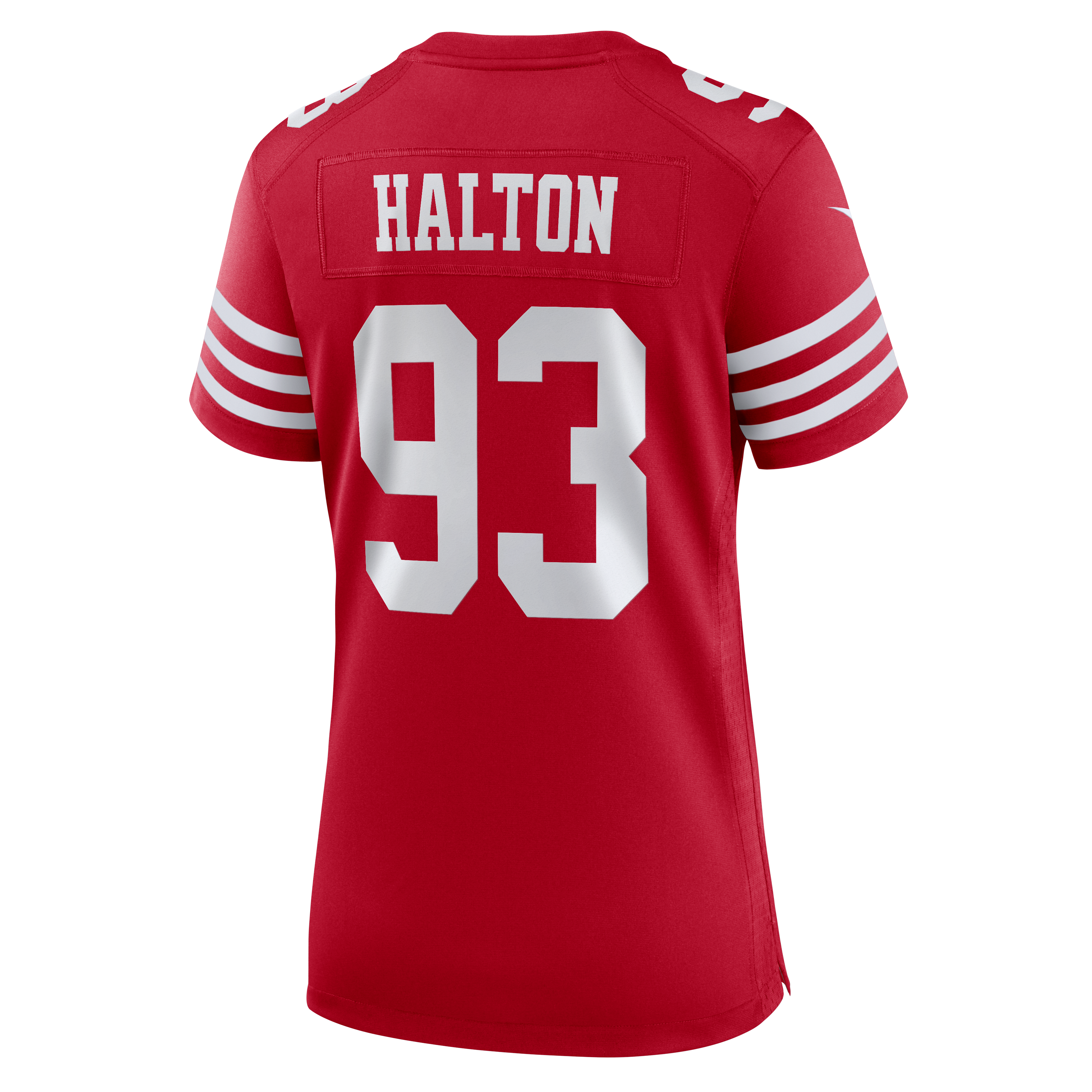 Women's Nike Gracen Halton Scarlet San Francisco 49ers Team Game Jersey