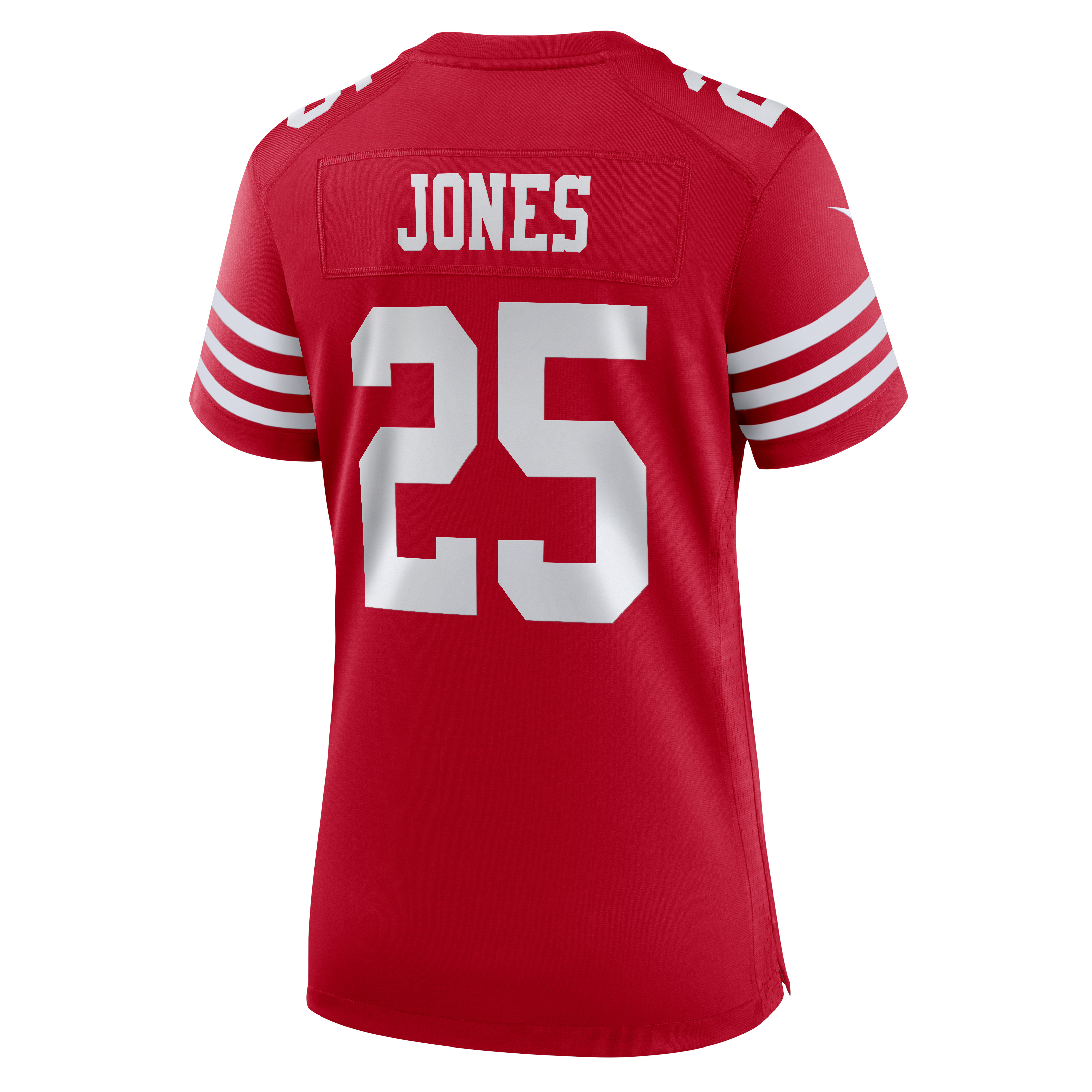 Maillot de match Nike Jack Jones Scarlet des 49ers San Francisco pour femmes