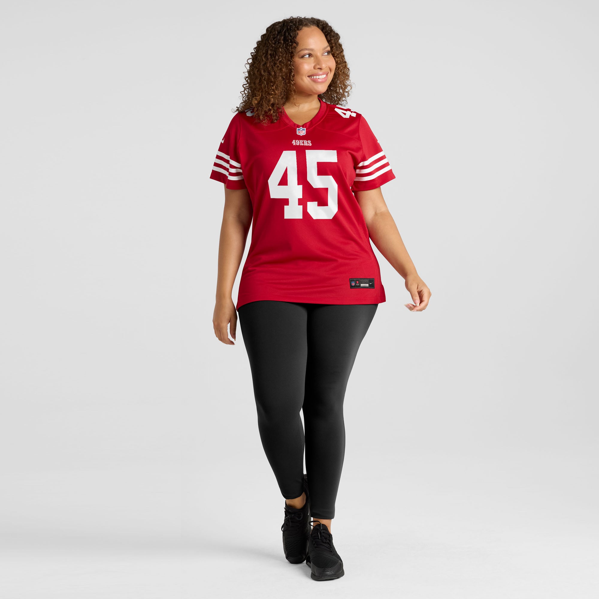 Women's Nike Nick Martin Scarlet San Francisco 49ers Team Game Jersey